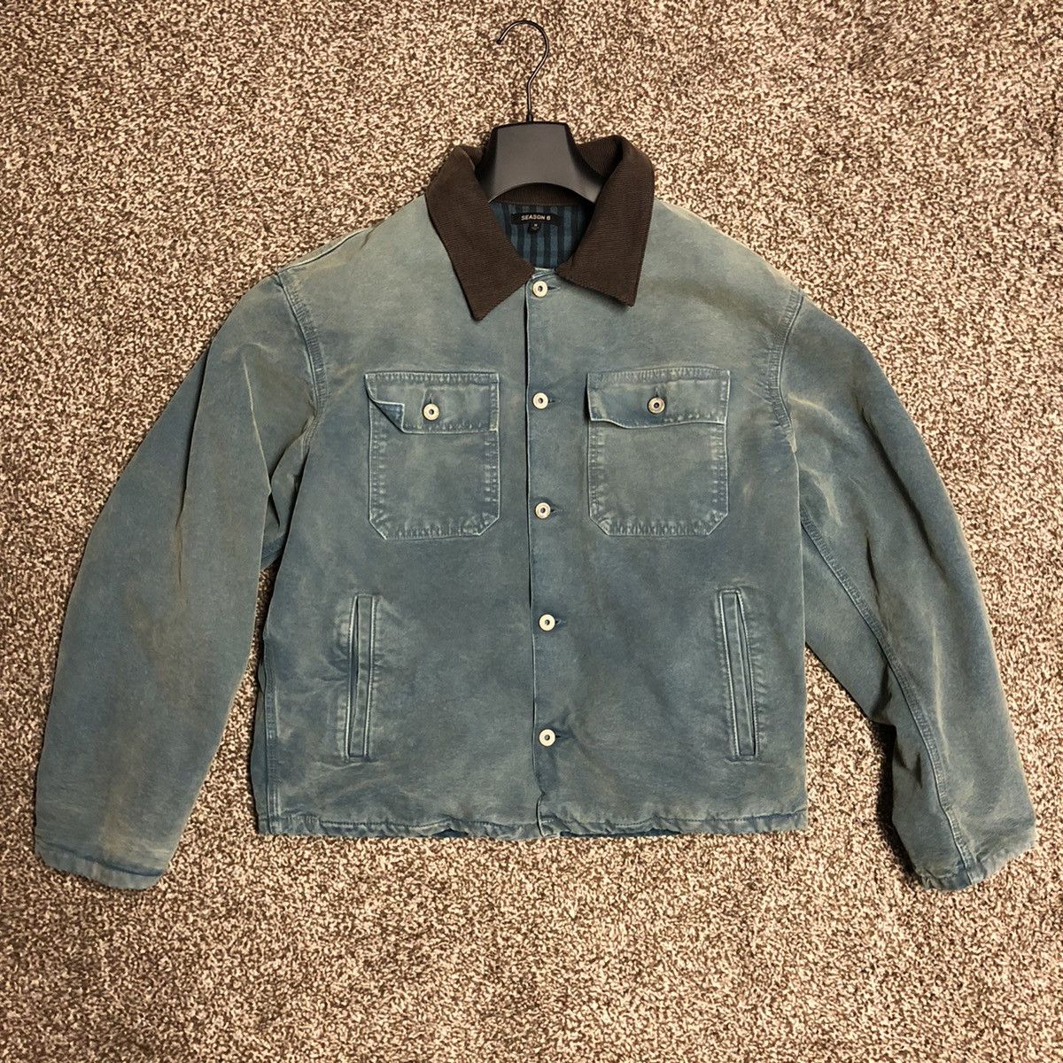 Yeezy Season Yeezy Season 6 Flannel Lined Work Jacket Grailed