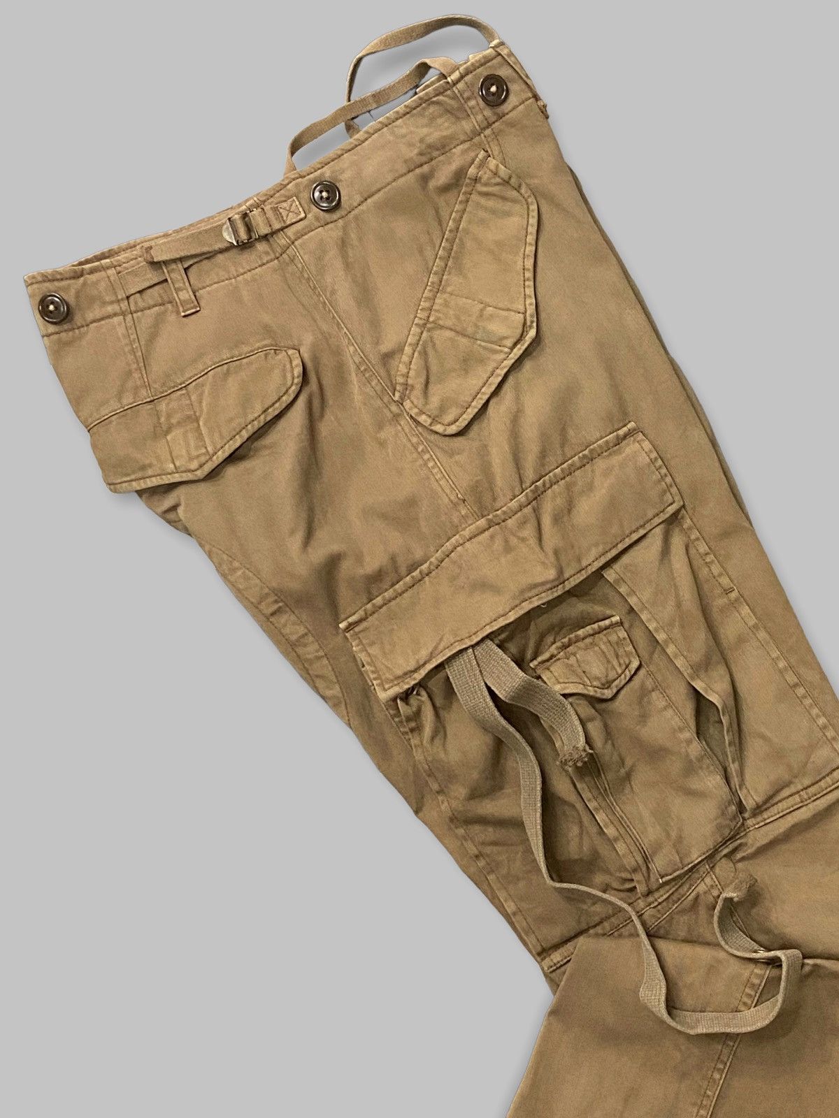 Vintage Beams Japan Technical Parachute Bondage Cargo Pants