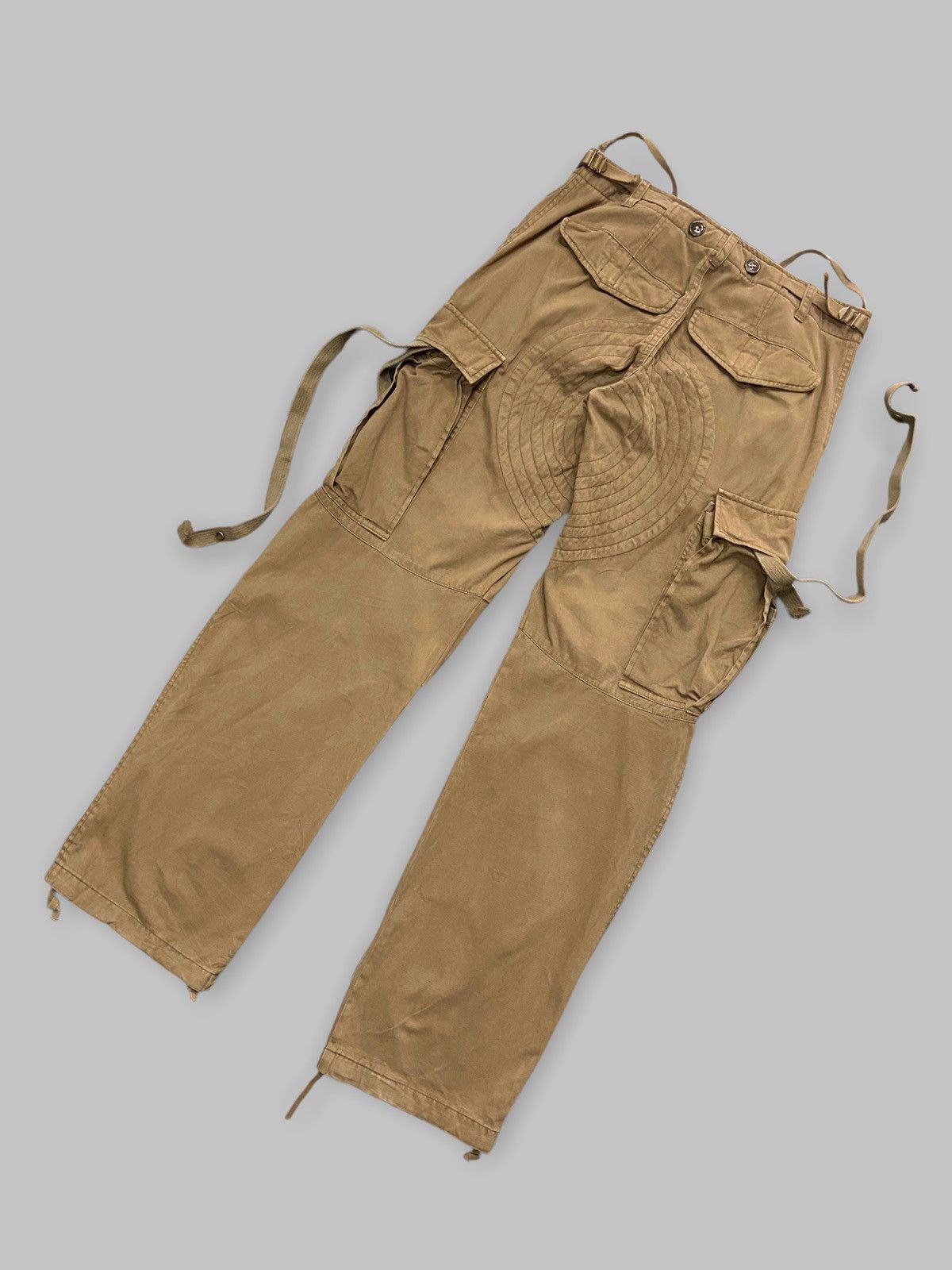 Vintage Beams Japan Technical Parachute Bondage Cargo Pants