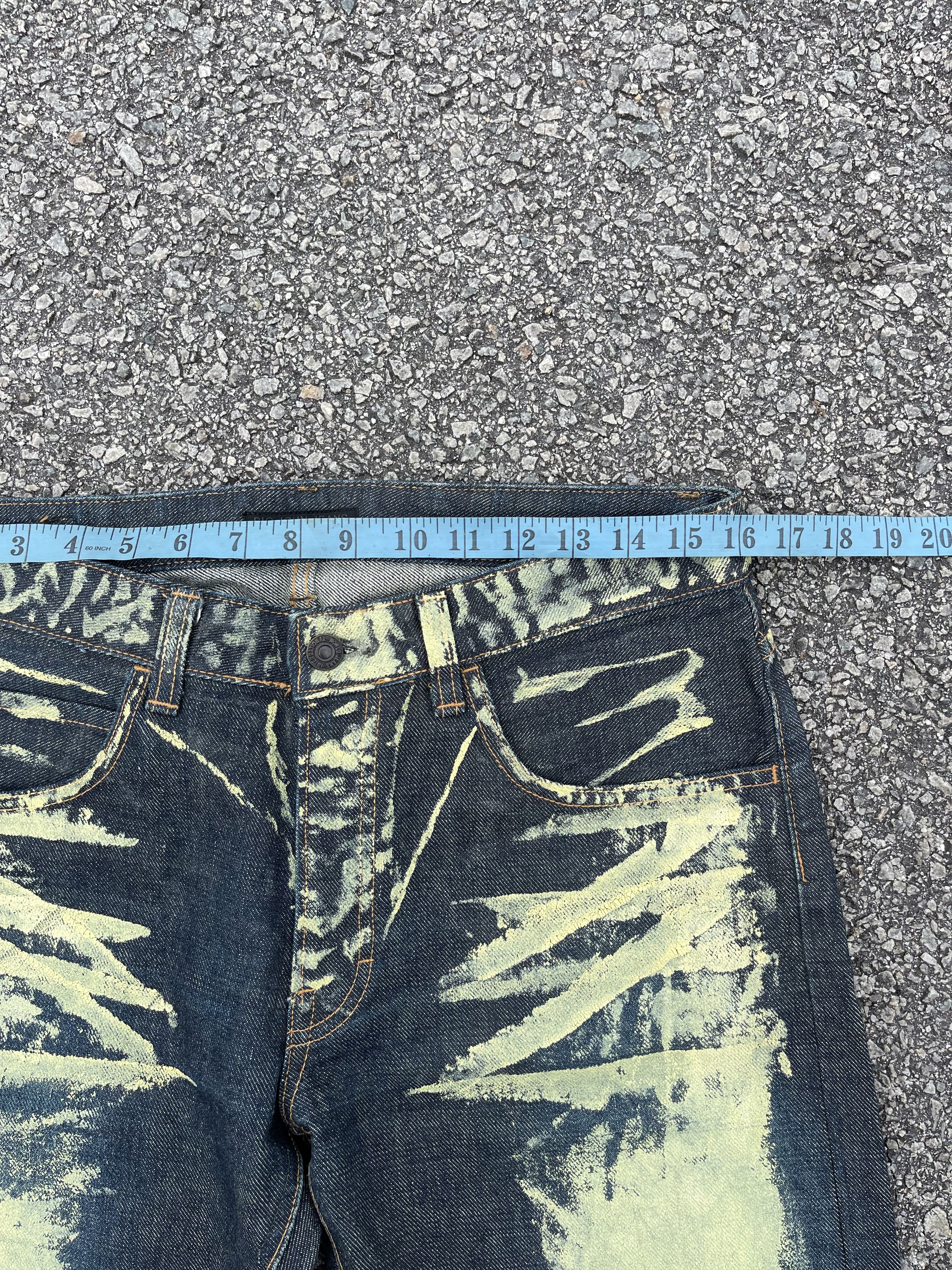 Beauty Beast × Big John × If Six Was Nine Big John Splatter Painter Straight Cut Denim Travis Scott Size US 32 / EU 48 - 5 Thumbnail