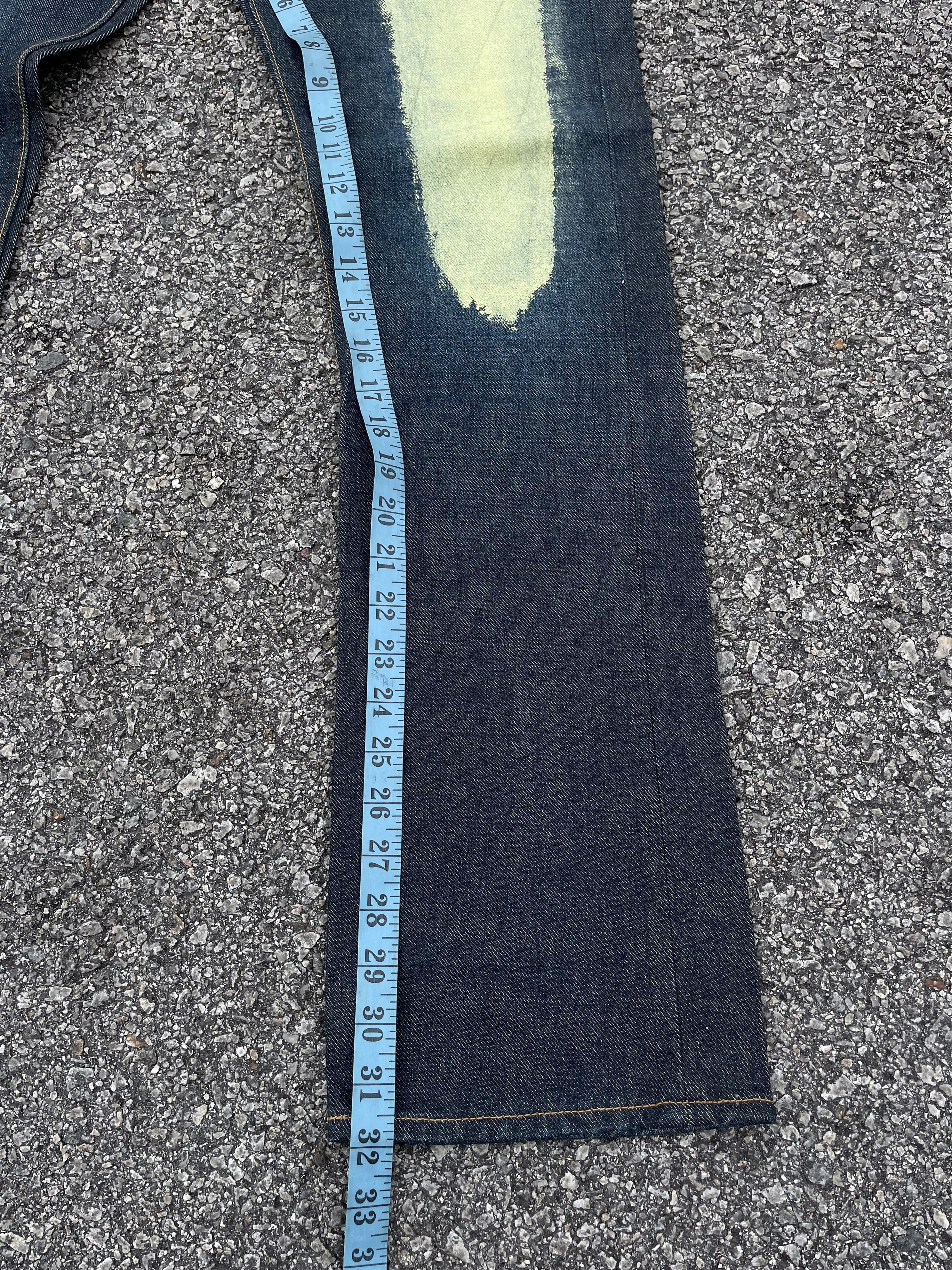 Beauty Beast × Big John × If Six Was Nine Big John Splatter Painter Straight Cut Denim Travis Scott Size US 32 / EU 48 - 8 Thumbnail