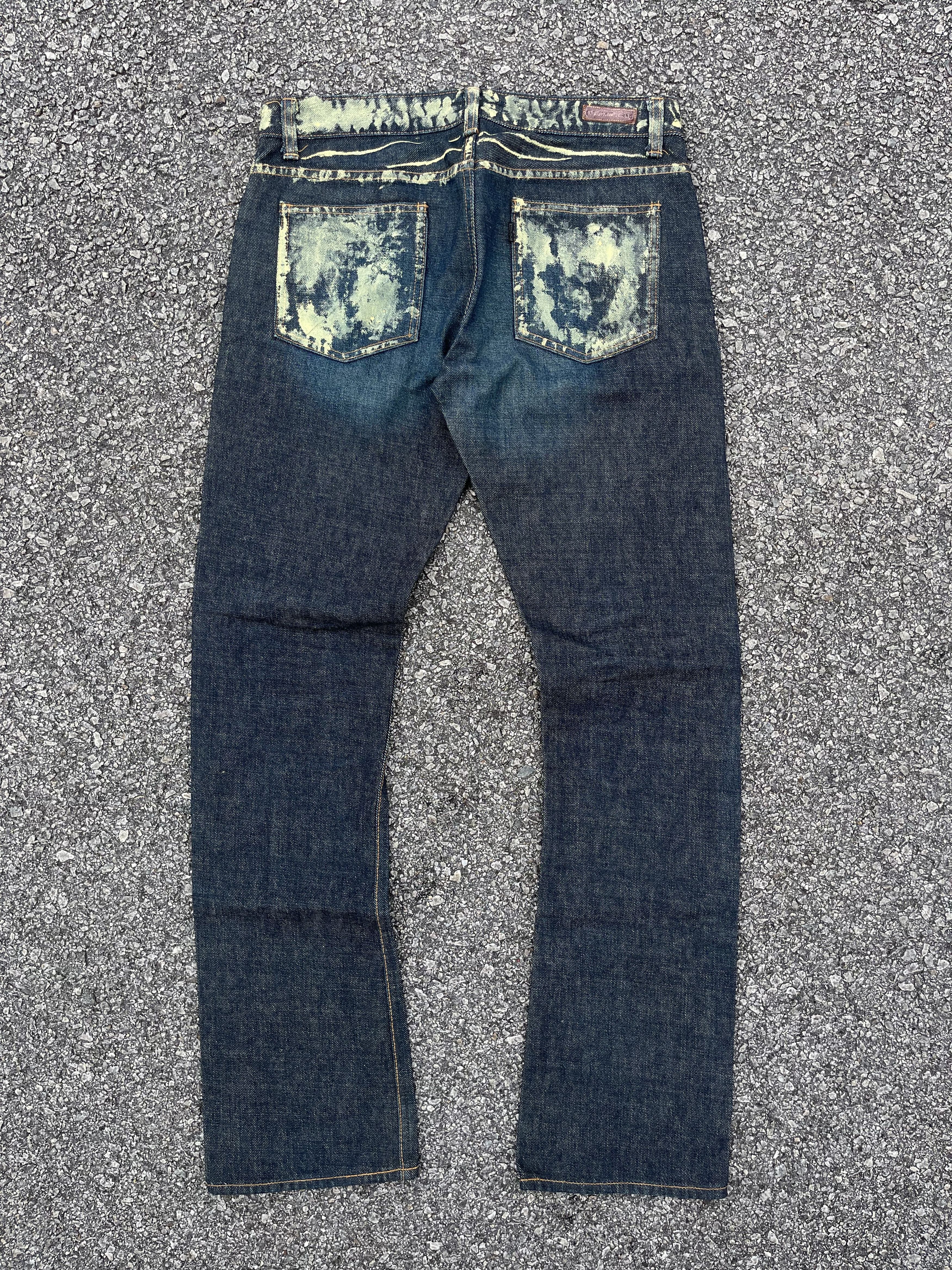 Beauty Beast × Big John × If Six Was Nine Big John Splatter Painter Straight Cut Denim Travis Scott Size US 32 / EU 48 - 16 Thumbnail