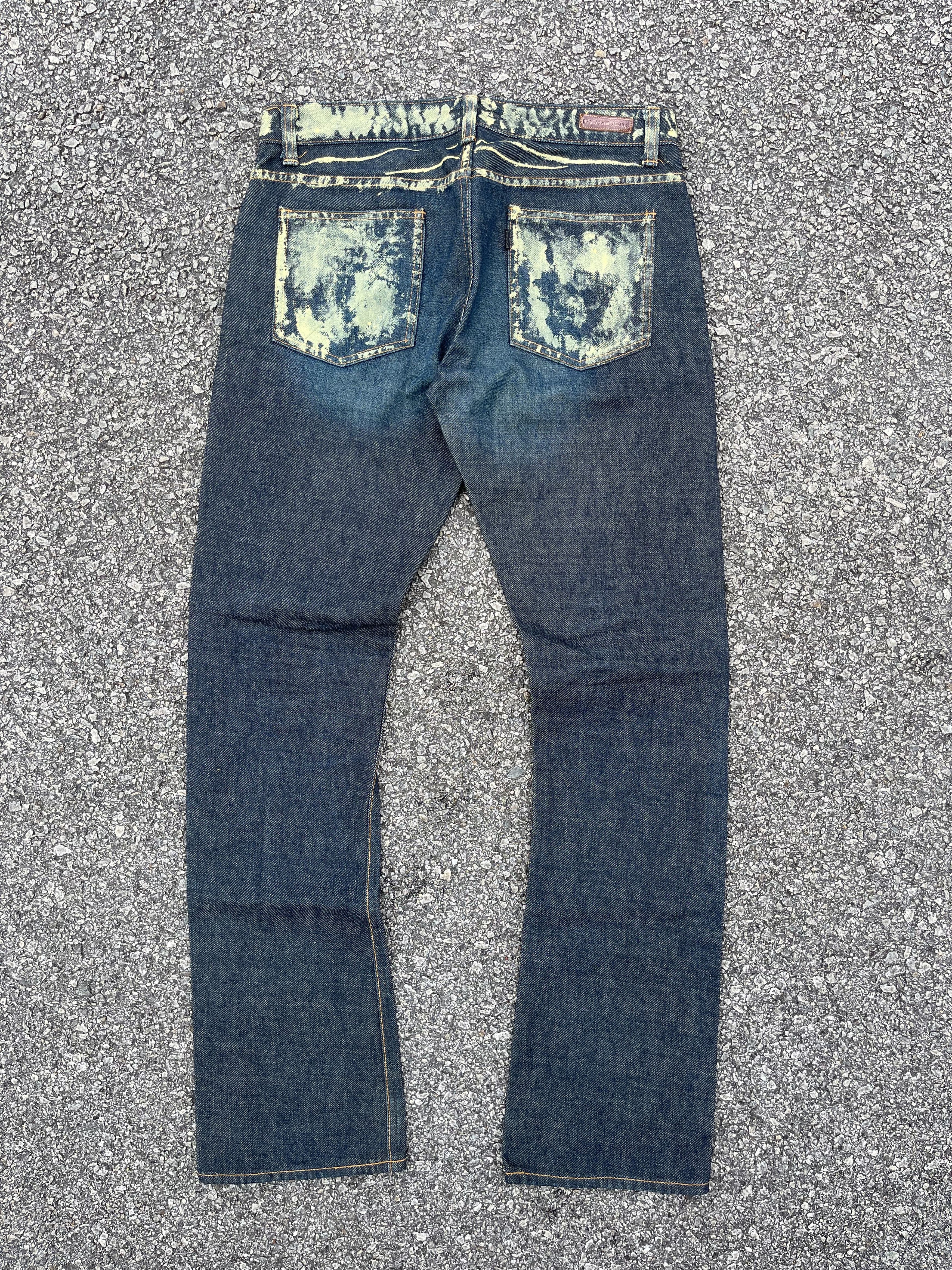 Beauty Beast × Big John × If Six Was Nine Big John Splatter Painter Straight Cut Denim Travis Scott Size US 32 / EU 48 - 15 Thumbnail