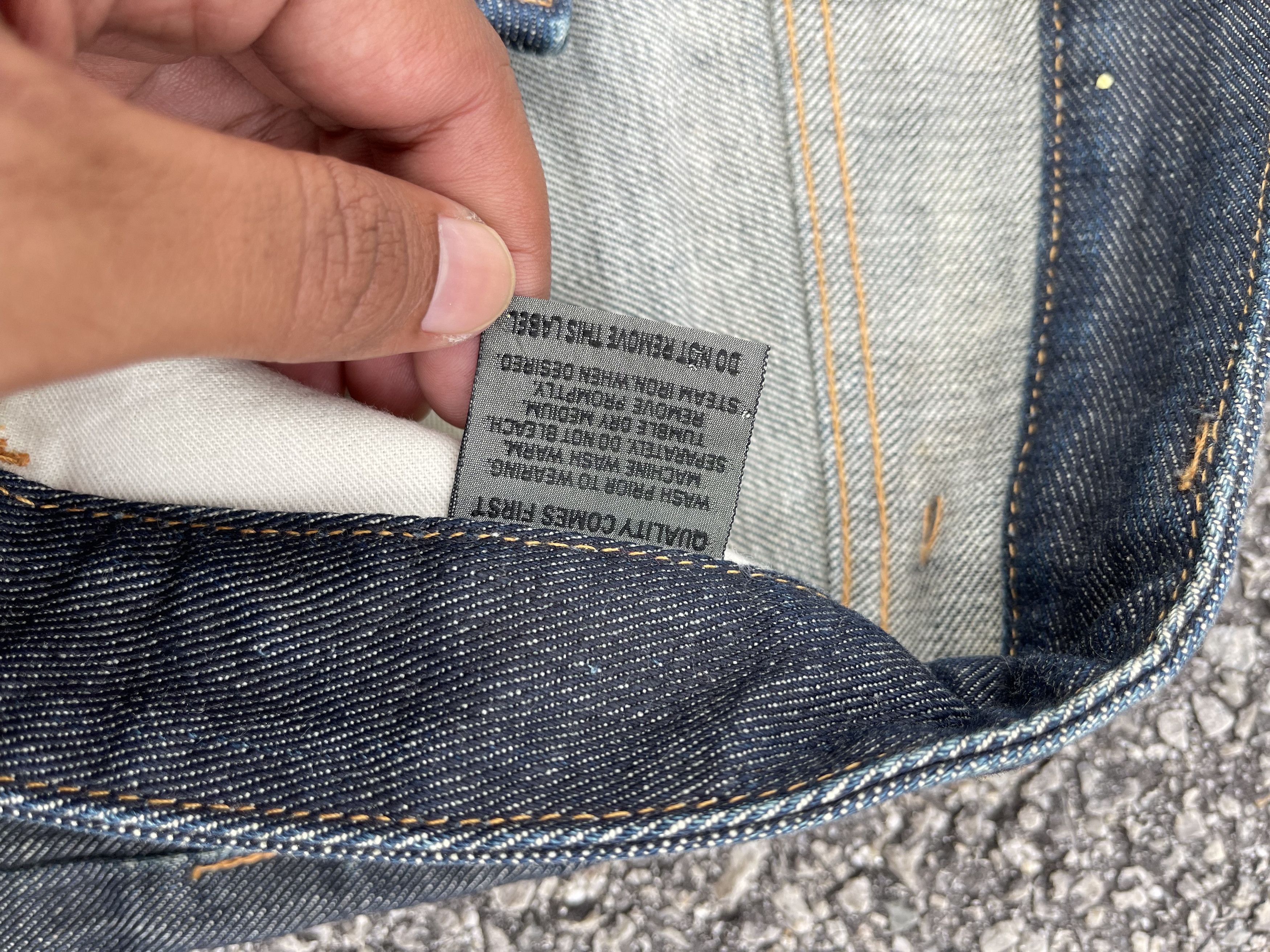 Beauty Beast × Big John × If Six Was Nine Big John Splatter Painter Straight Cut Denim Travis Scott Size US 32 / EU 48 - 12 Thumbnail