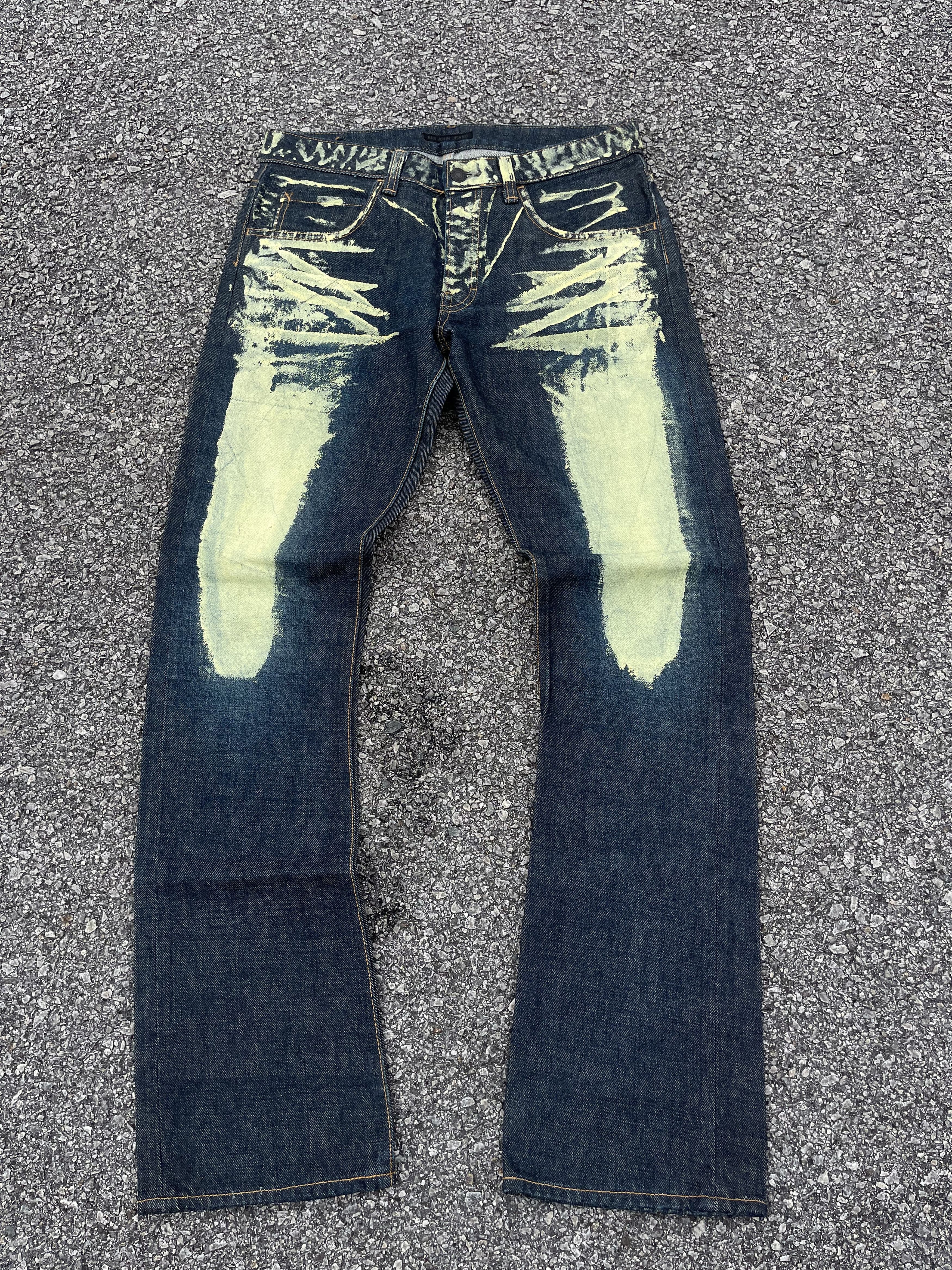 Big John Splatter Painter Straight Cut Denim Travis Scott