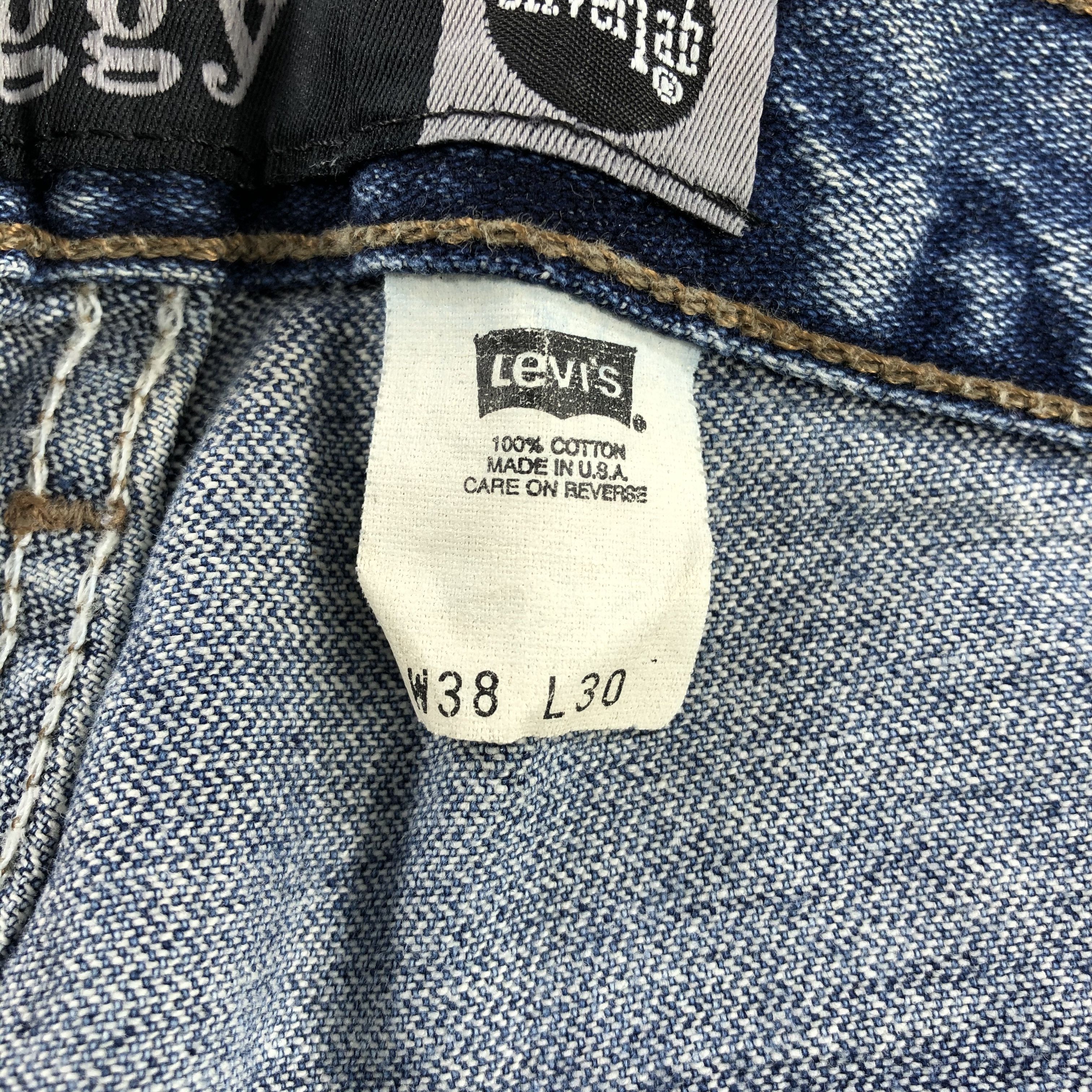 Levi's × Vintage Vintage Levis Silver Tab Baggy Jeans-JM2436 Size US 39 - 10 Thumbnail