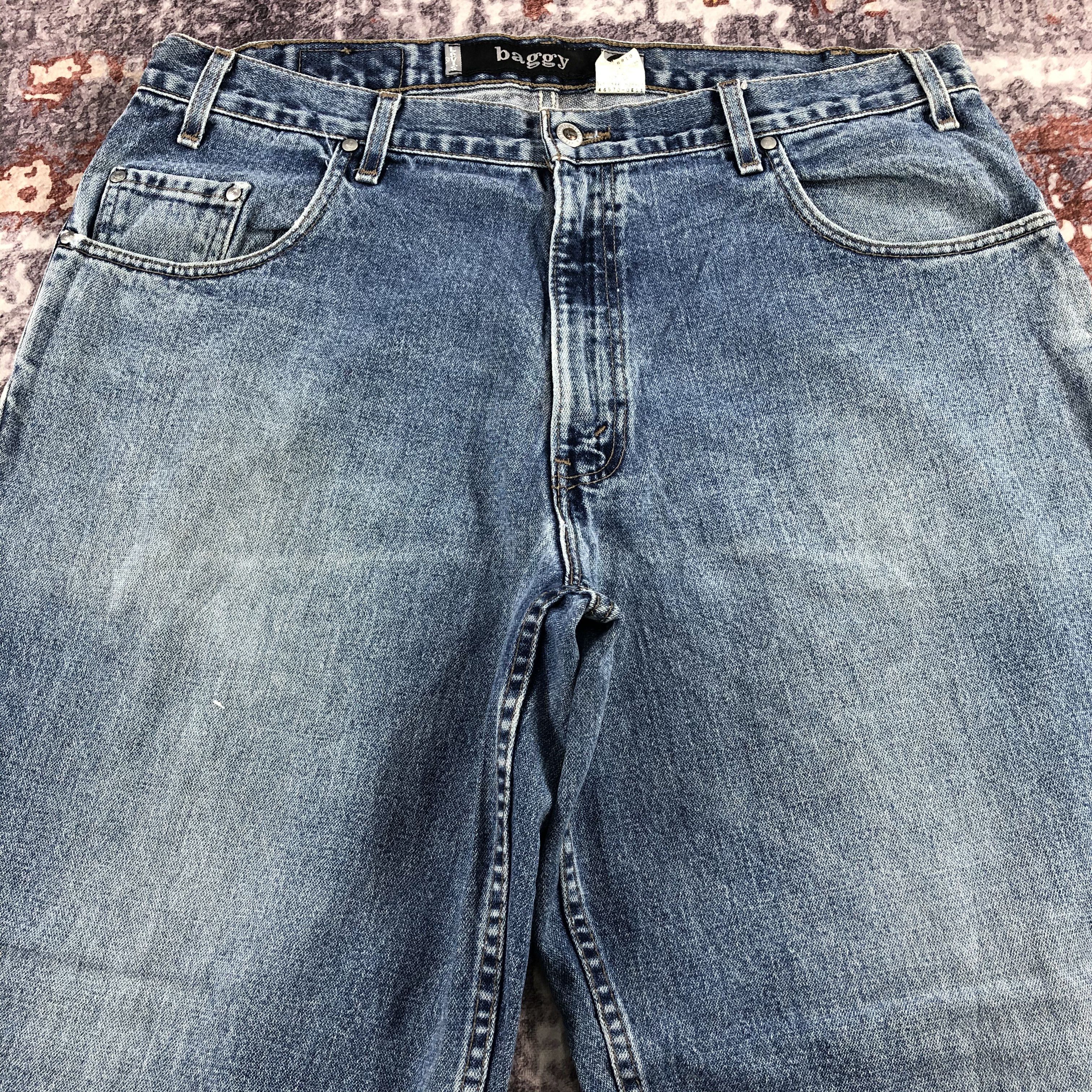 Levi's × Vintage Vintage Levis Silver Tab Baggy Jeans-JM2436 Size US 39 - 3 Thumbnail
