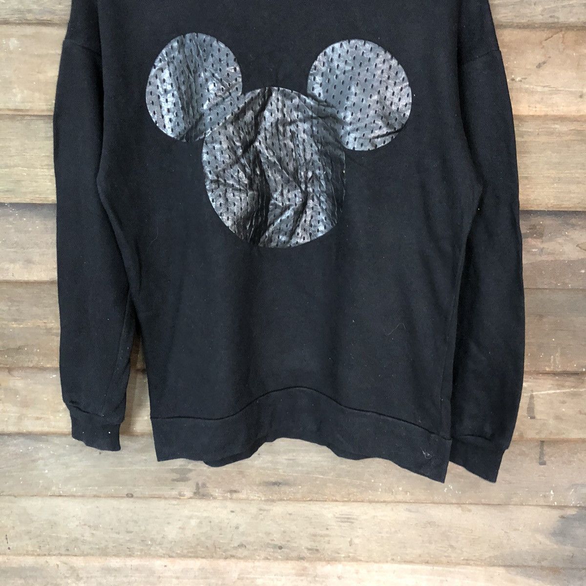 Disney Mickey mouse Disney Black Sweatshirt #4739 Size US XS / EU 42 / 0 - 3 Thumbnail