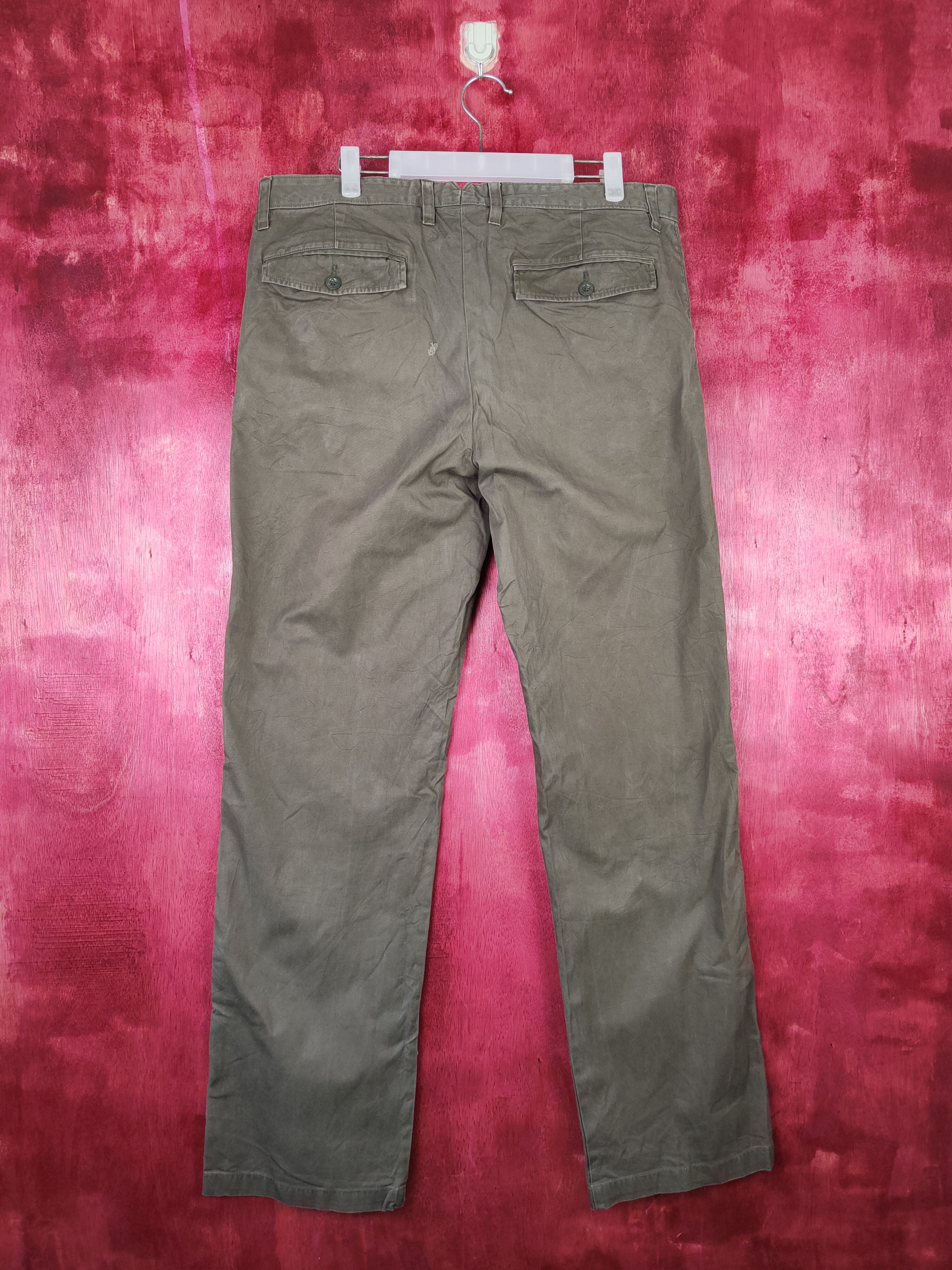 Gap × Japanese Brand GAP Dark Green faded Cargo Pants #4872 Size US 36 / EU 52 - 7 Thumbnail