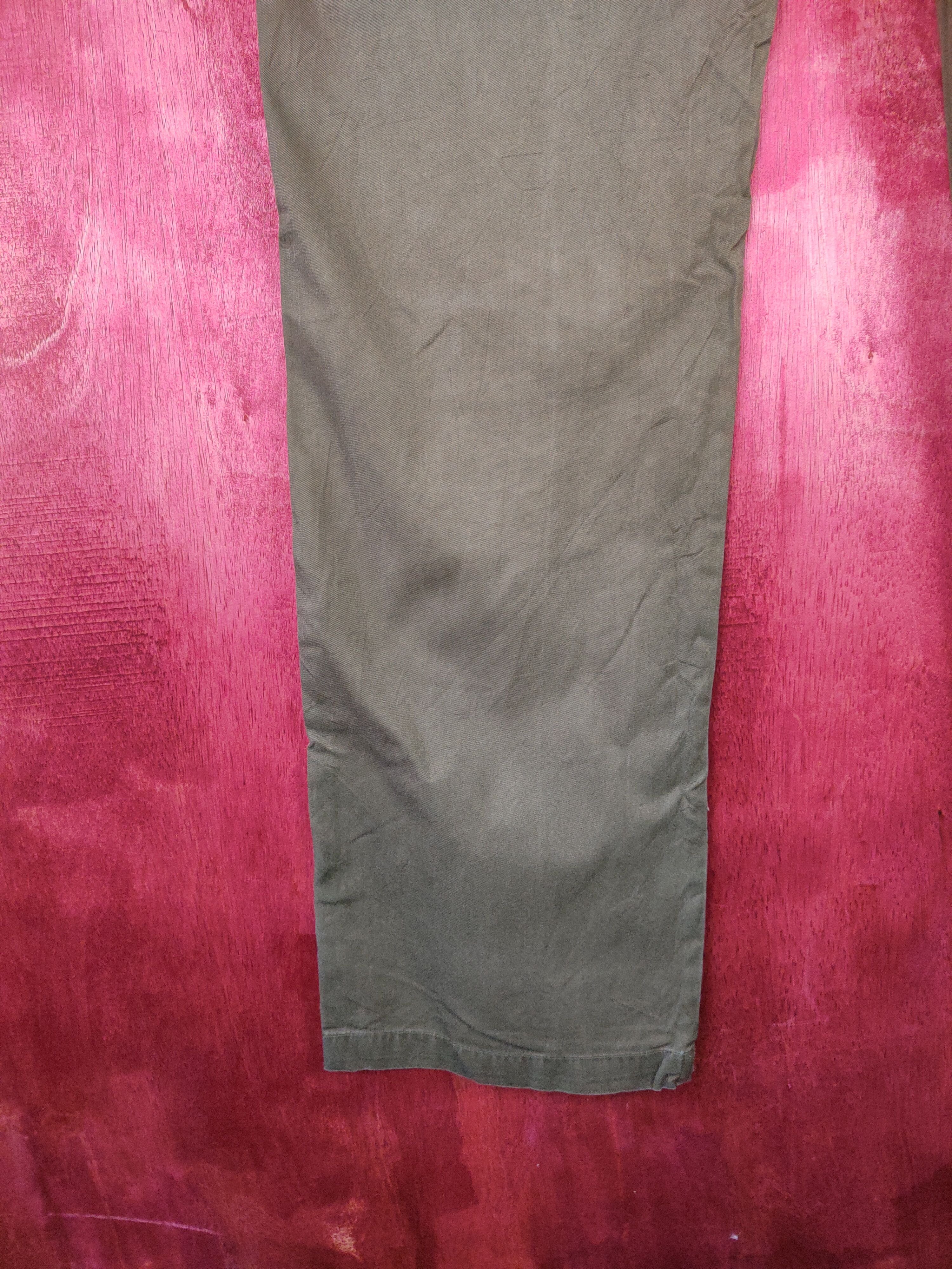 Gap × Japanese Brand GAP Dark Green faded Cargo Pants #4872 Size US 36 / EU 52 - 10 Thumbnail
