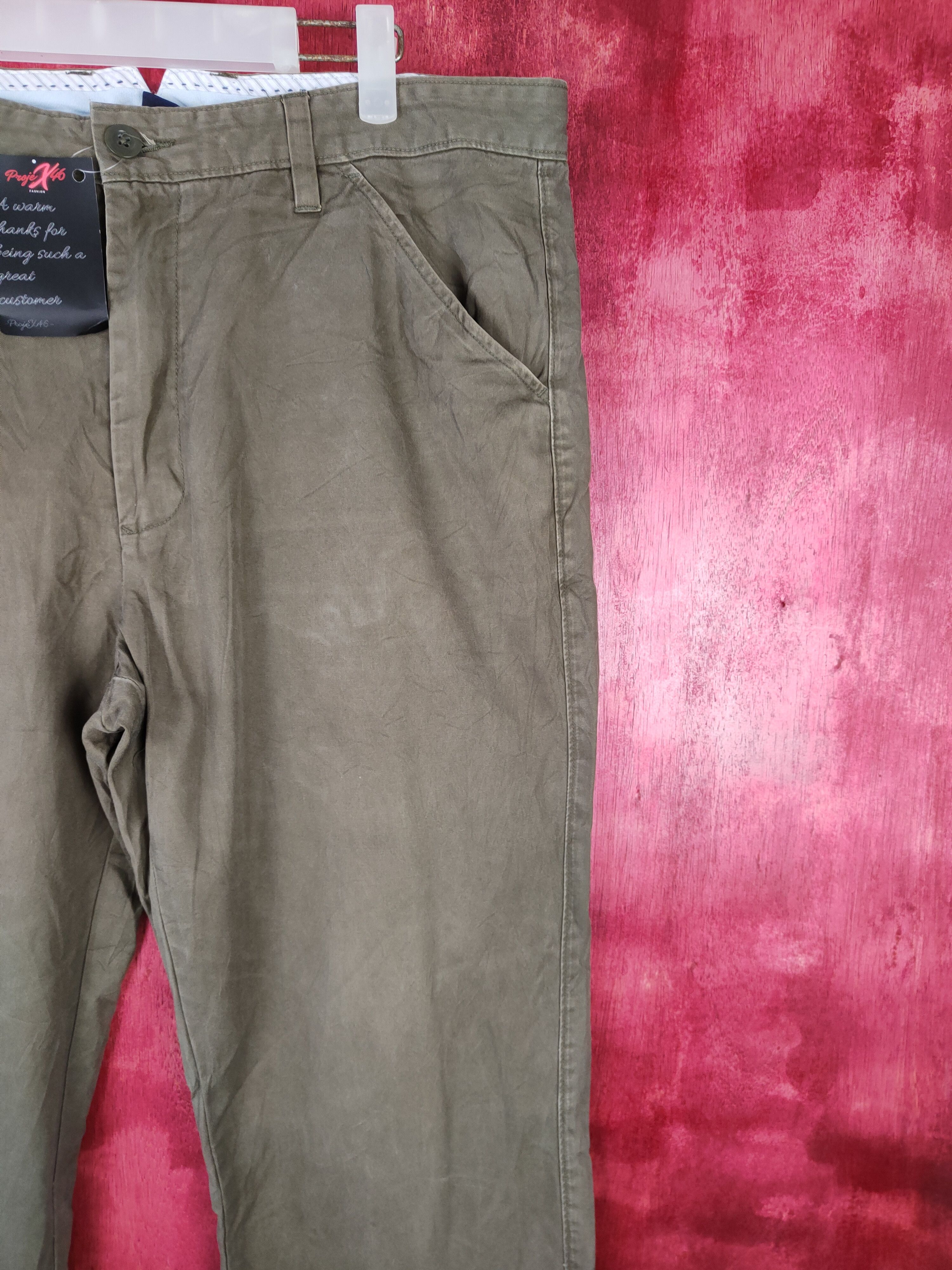 Gap × Japanese Brand GAP Dark Green faded Cargo Pants #4872 Size US 36 / EU 52 - 5 Thumbnail