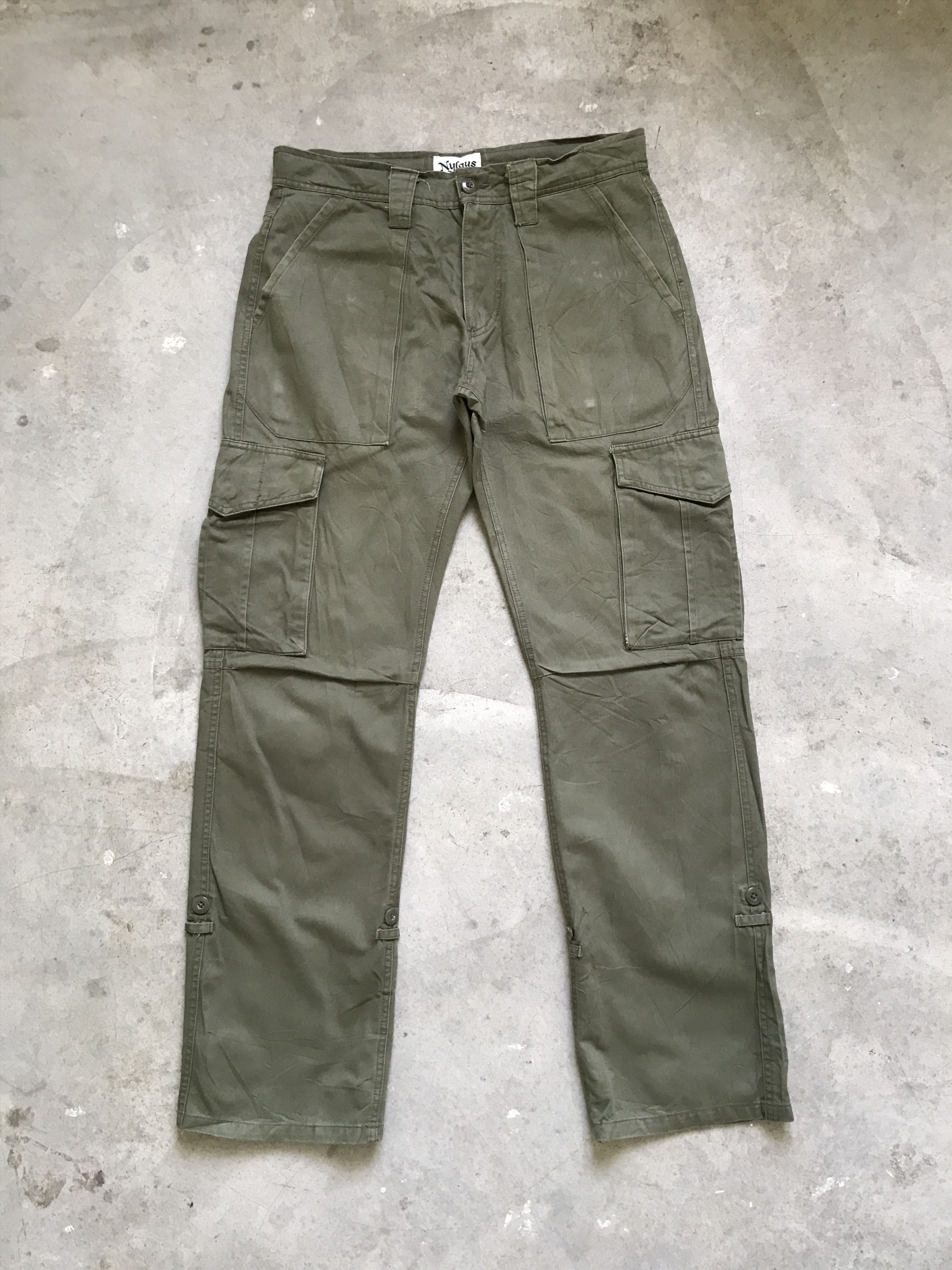 Japanese Brand CP80 NYLAUS Clothing OG107 Cargo Pant Size US 32 / EU 48 - 1 Thumbnail
