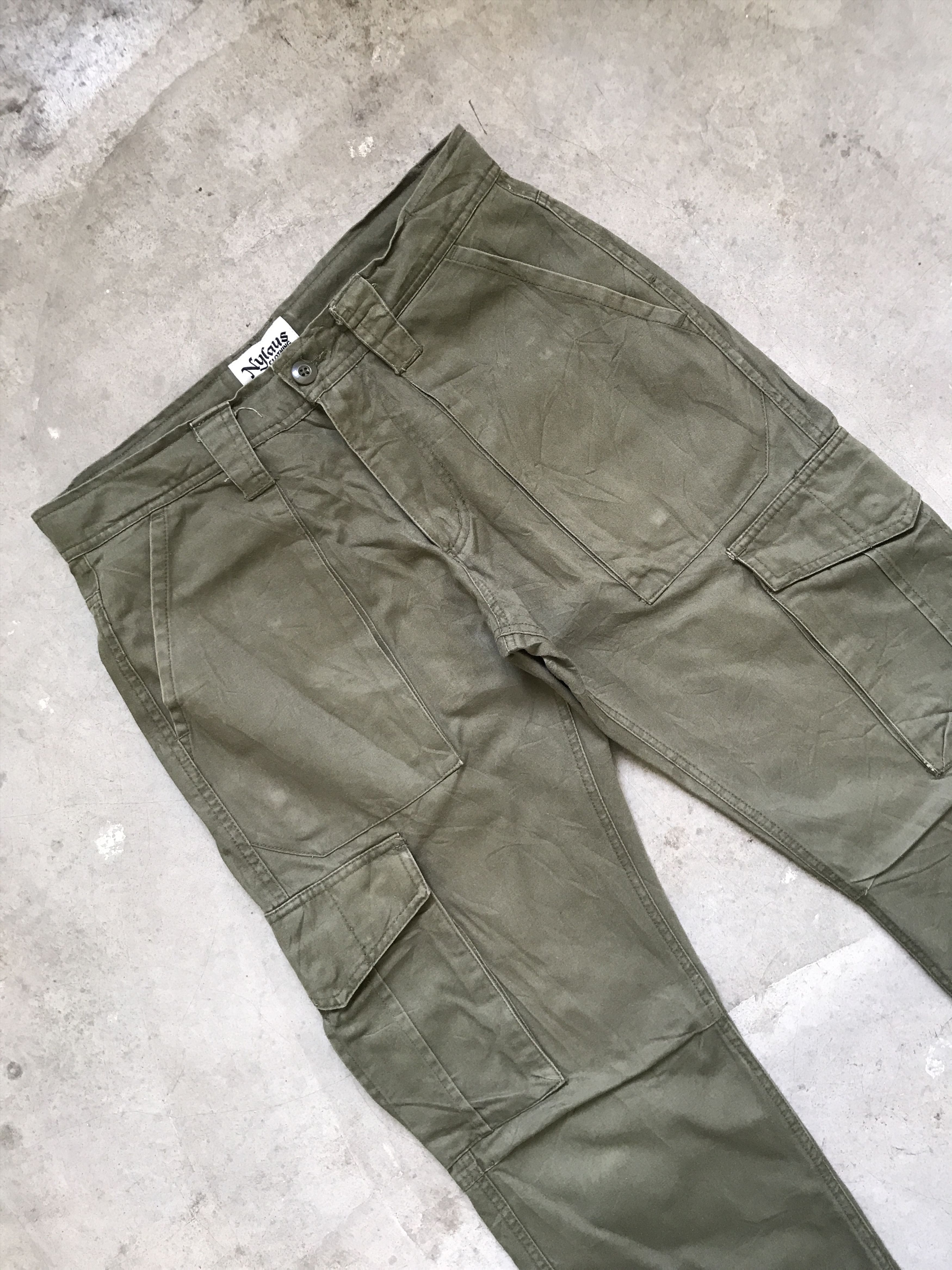 Japanese Brand CP80 NYLAUS Clothing OG107 Cargo Pant Size US 32 / EU 48 - 2 Thumbnail