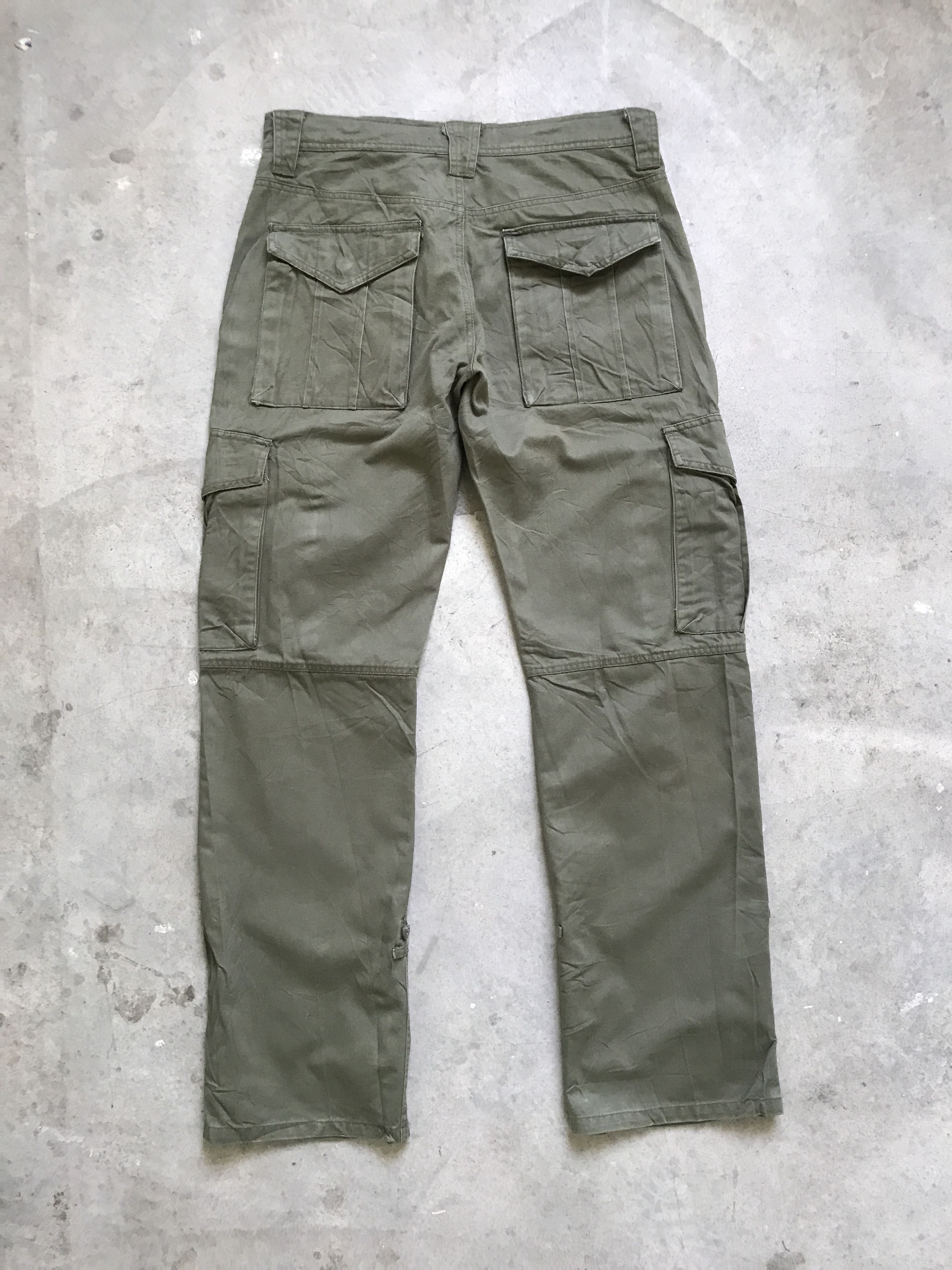 Japanese Brand CP80 NYLAUS Clothing OG107 Cargo Pant Size US 32 / EU 48 - 9 Thumbnail