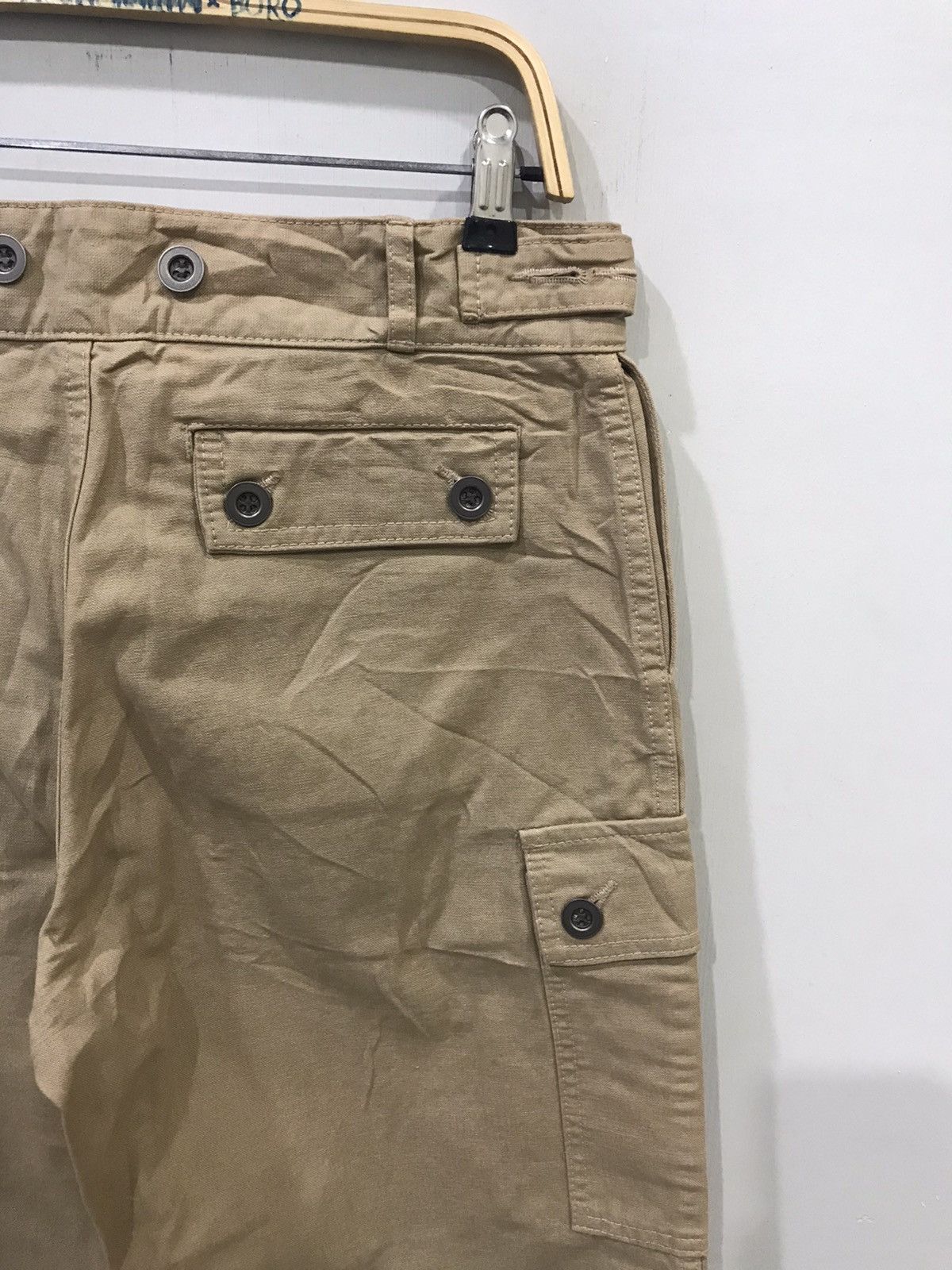 Designer × Japanese Brand LA MARINE FRANCAISE Japan Military Sturdy Cargo Pant Size US 32 / EU 48 - 9 Thumbnail
