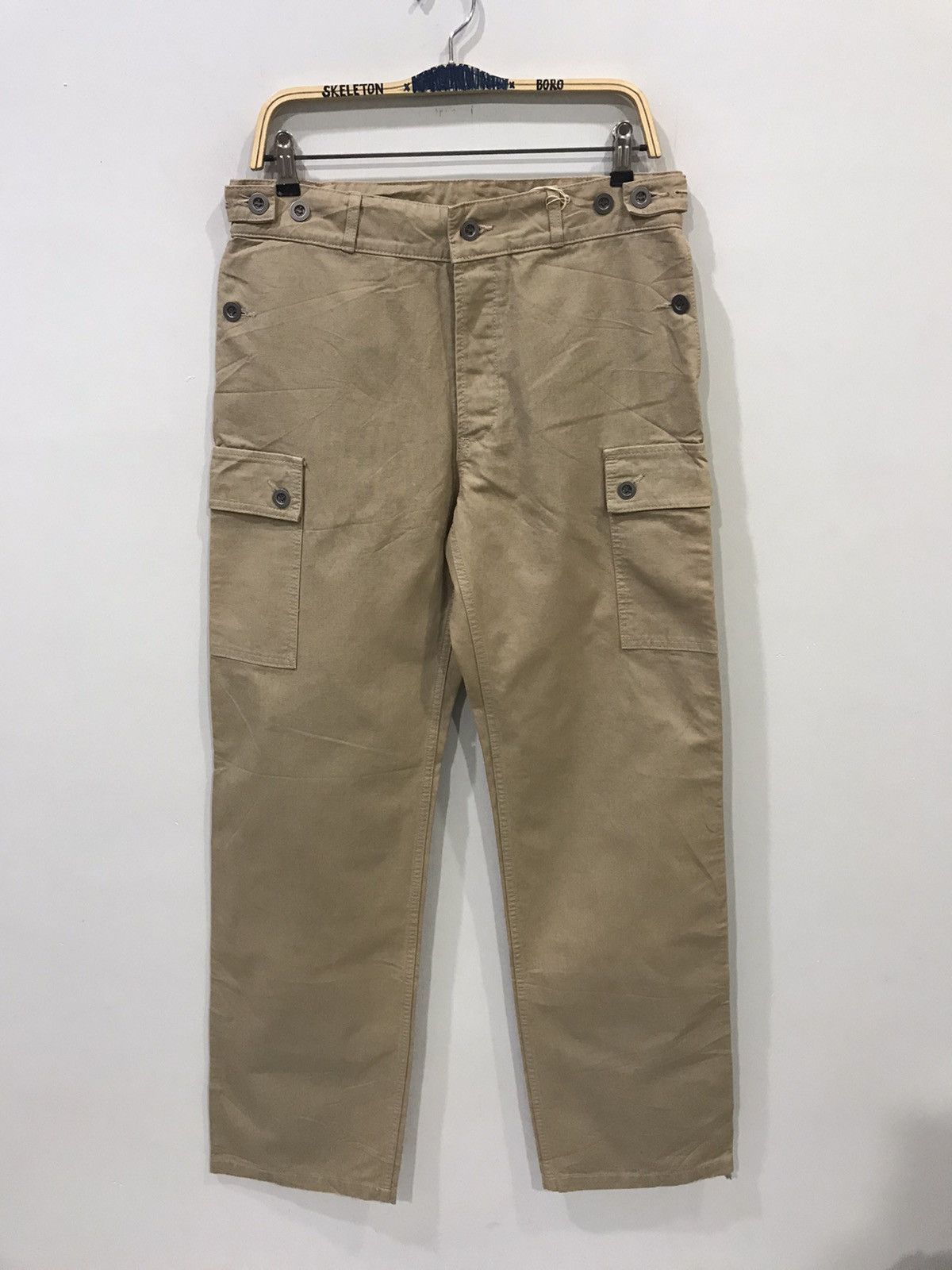 Designer × Japanese Brand LA MARINE FRANCAISE Japan Military Sturdy Cargo Pant Size US 32 / EU 48 - 1 Thumbnail