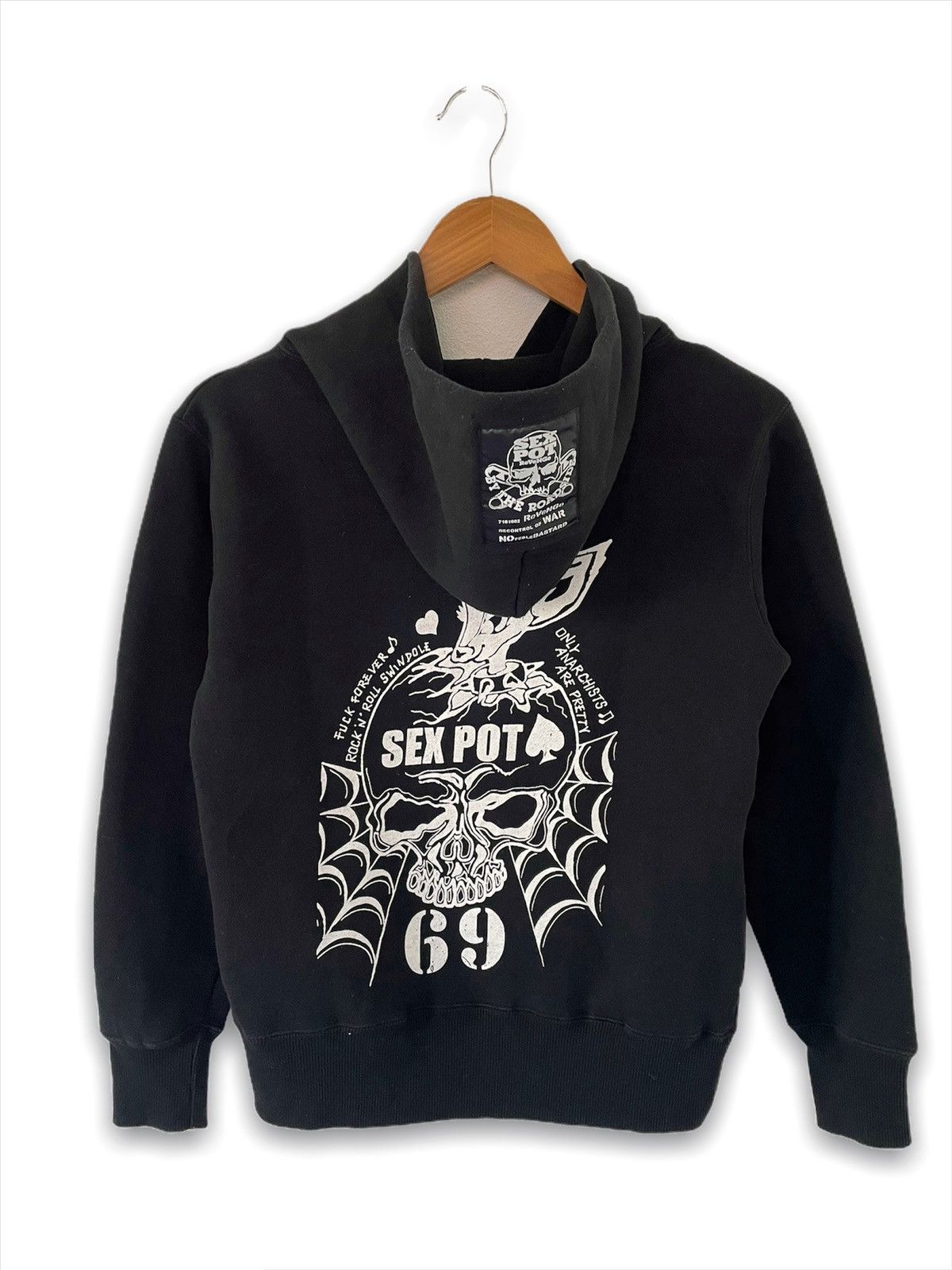Japanese Brand 🔥Sex Pot Revenge Hoodie Punk Style Size US S / EU 44-46 / 1 - 12 Thumbnail