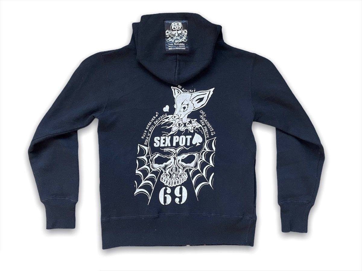 Japanese Brand 🔥Sex Pot Revenge Hoodie Punk Style Size US S / EU 44-46 / 1 - 11 Thumbnail