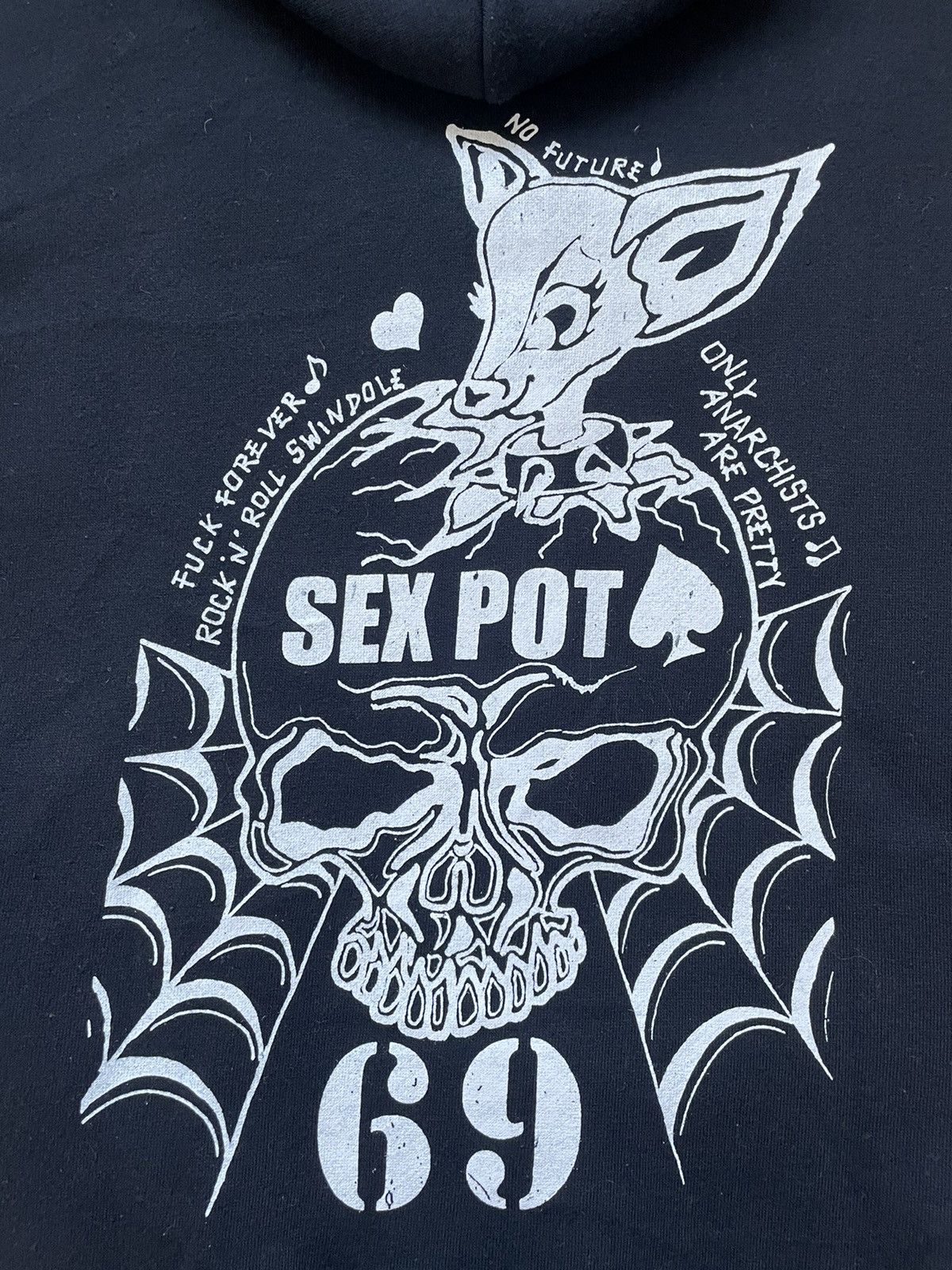 Japanese Brand 🔥Sex Pot Revenge Hoodie Punk Style Size US S / EU 44-46 / 1 - 10 Thumbnail