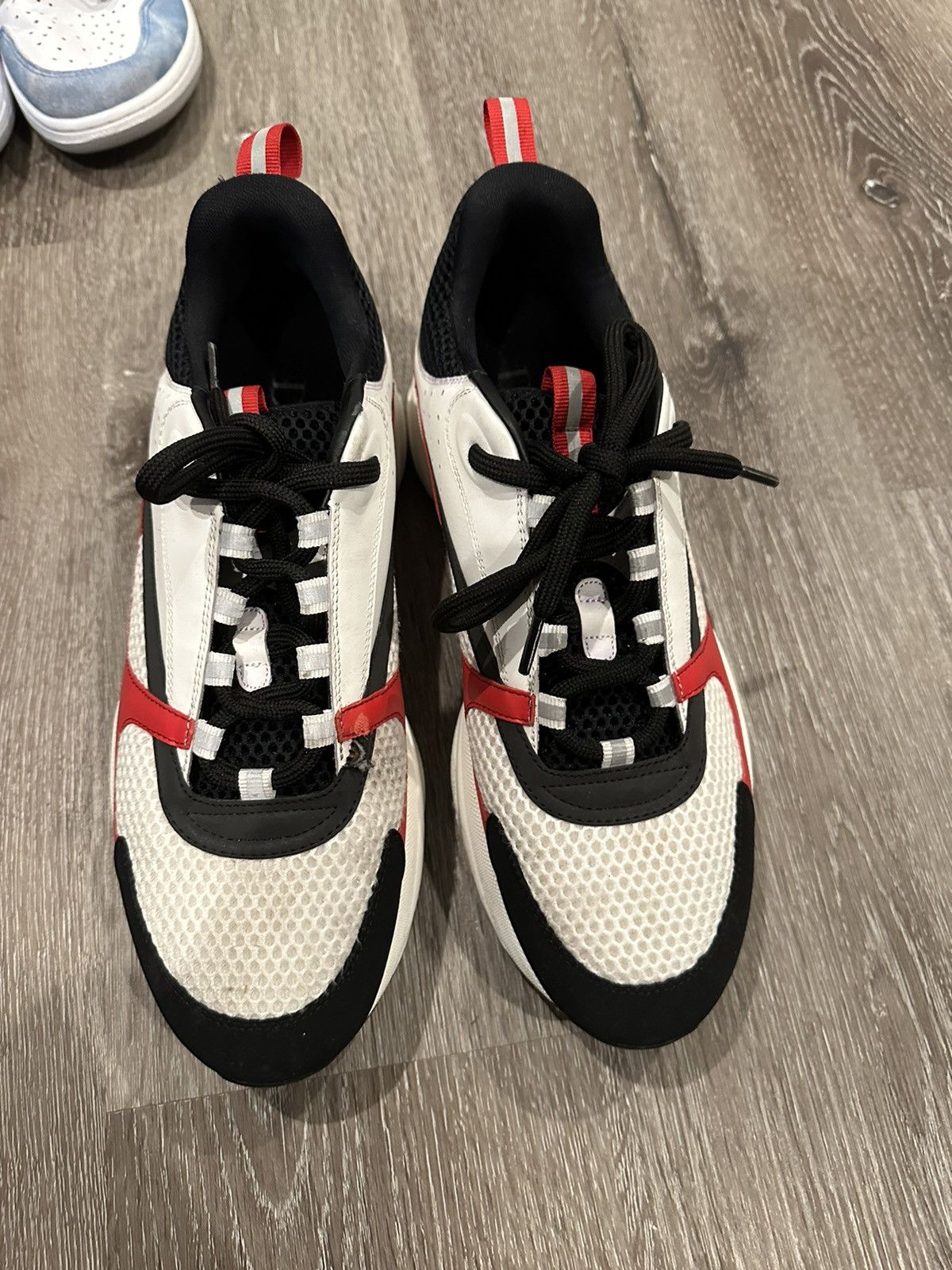 Dior Dior B22 White/Red Size US 12 / EU 45 - 6 Thumbnail