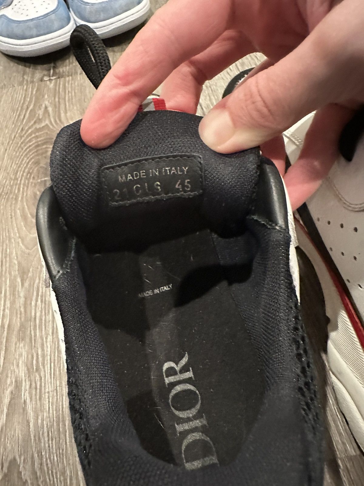 Dior Dior B22 White/Red Size US 12 / EU 45 - 7 Thumbnail