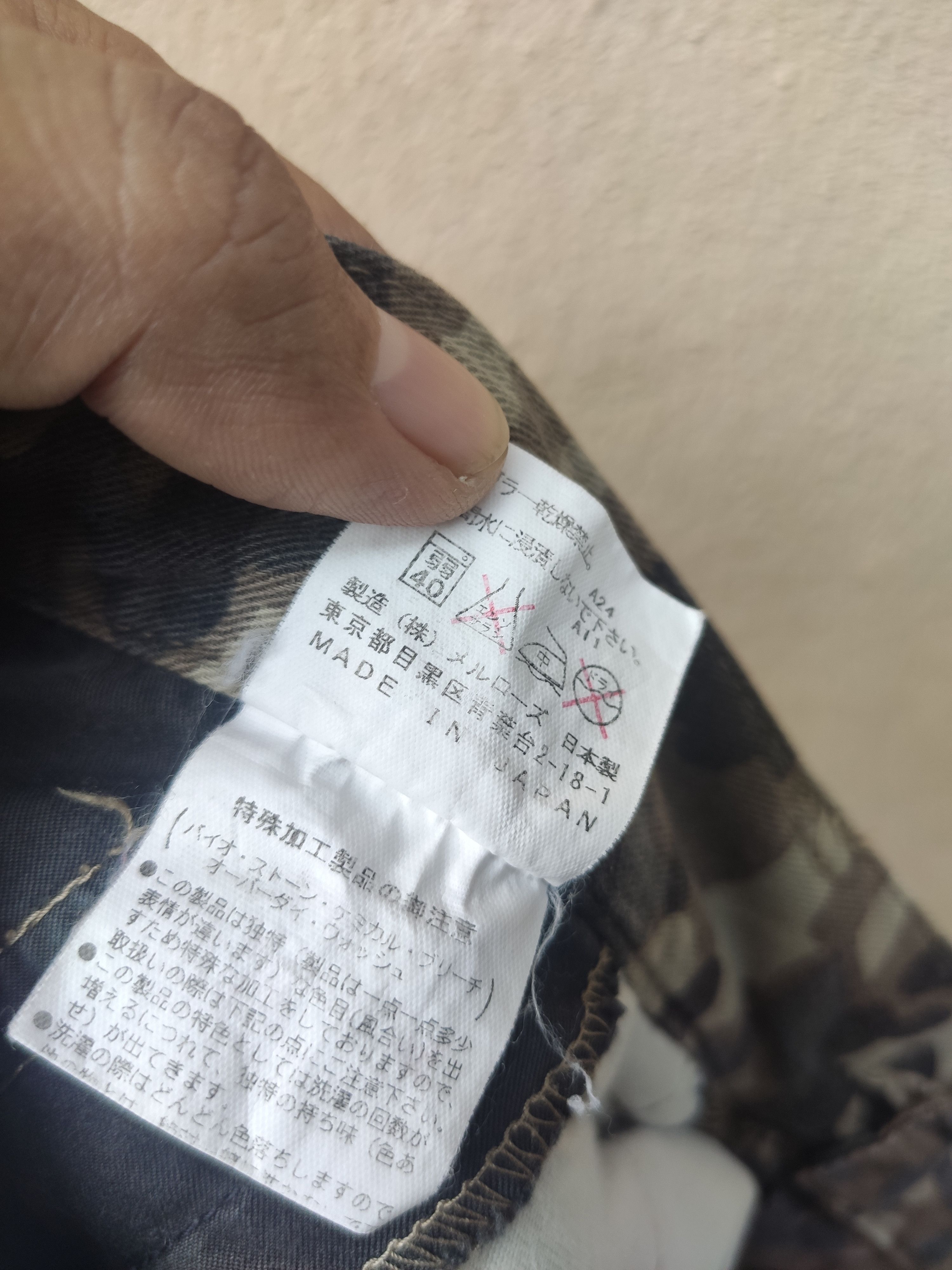 Japanese Brand First Blow cargo pants Camouflage Size US 33 - 8 Thumbnail