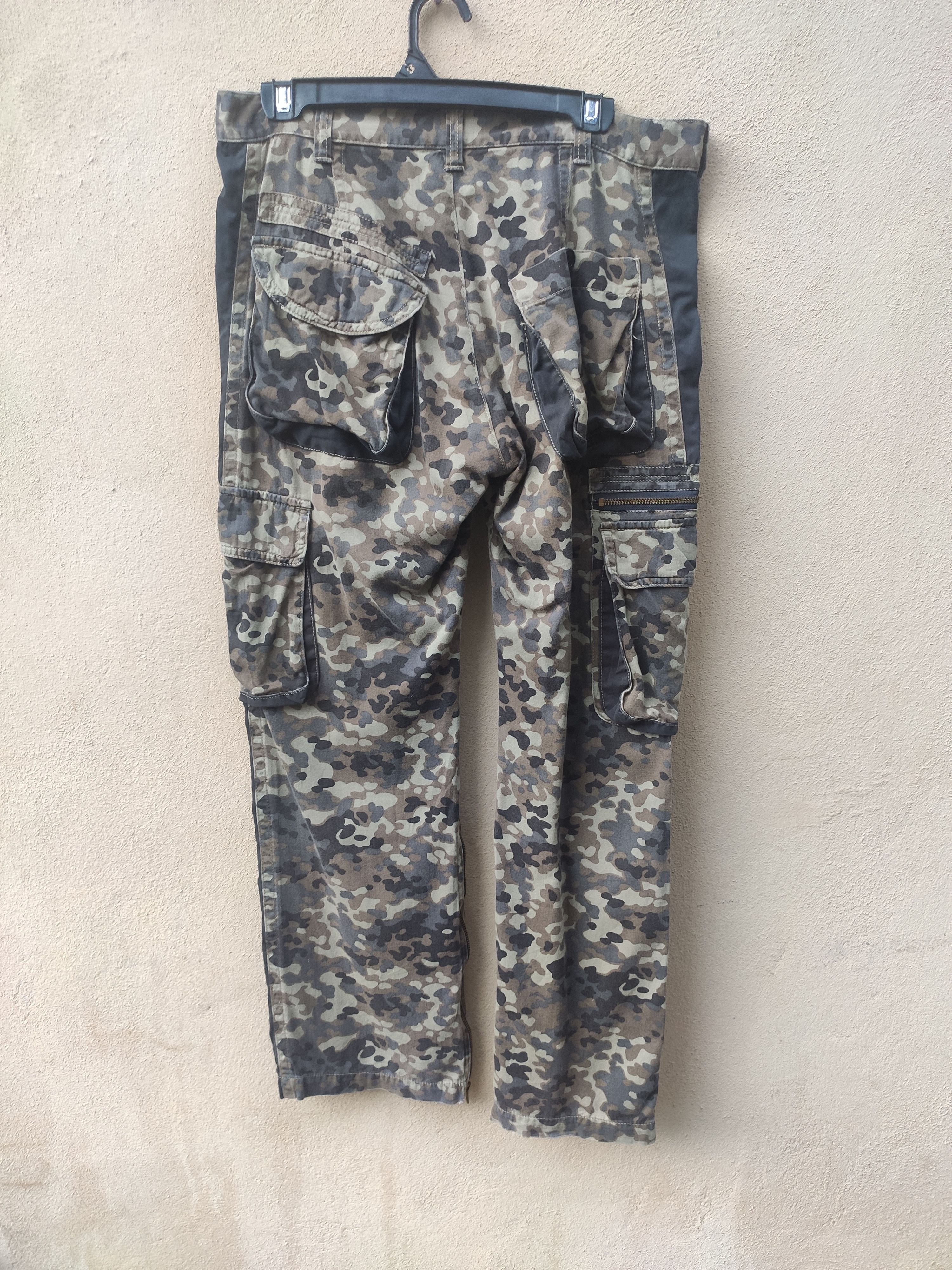 Japanese Brand First Blow cargo pants Camouflage Size US 33 - 3 Thumbnail