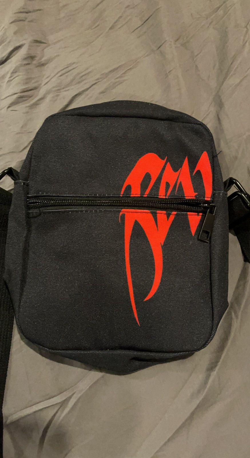 Revenge REVENGE 2022 RED AND BLACK LOGO SLING BAG Grailed