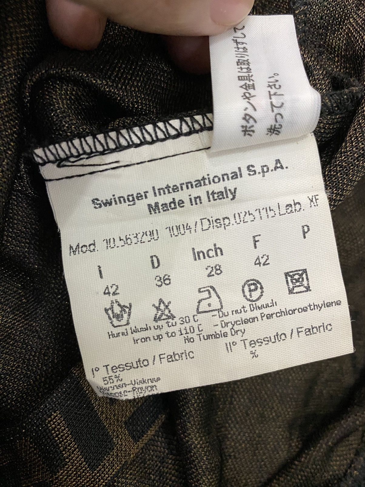 Fendi Vintage Fendi Zucca Monogram Shirt Size M / US 6-8 / IT 42-44 - 9 Thumbnail