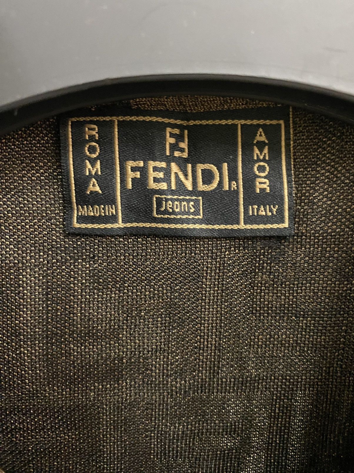 Fendi Vintage Fendi Zucca Monogram Shirt Size M / US 6-8 / IT 42-44 - 7 Thumbnail