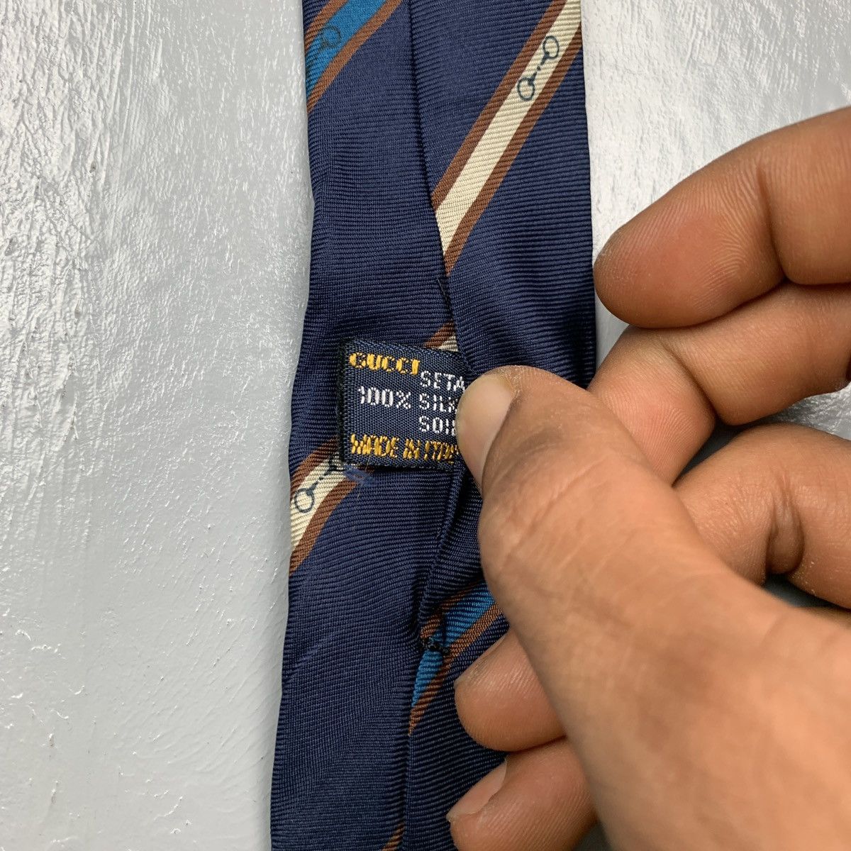 Gucci Gucci Vintage Necktie / Tie Size ONE SIZE - 8 Thumbnail