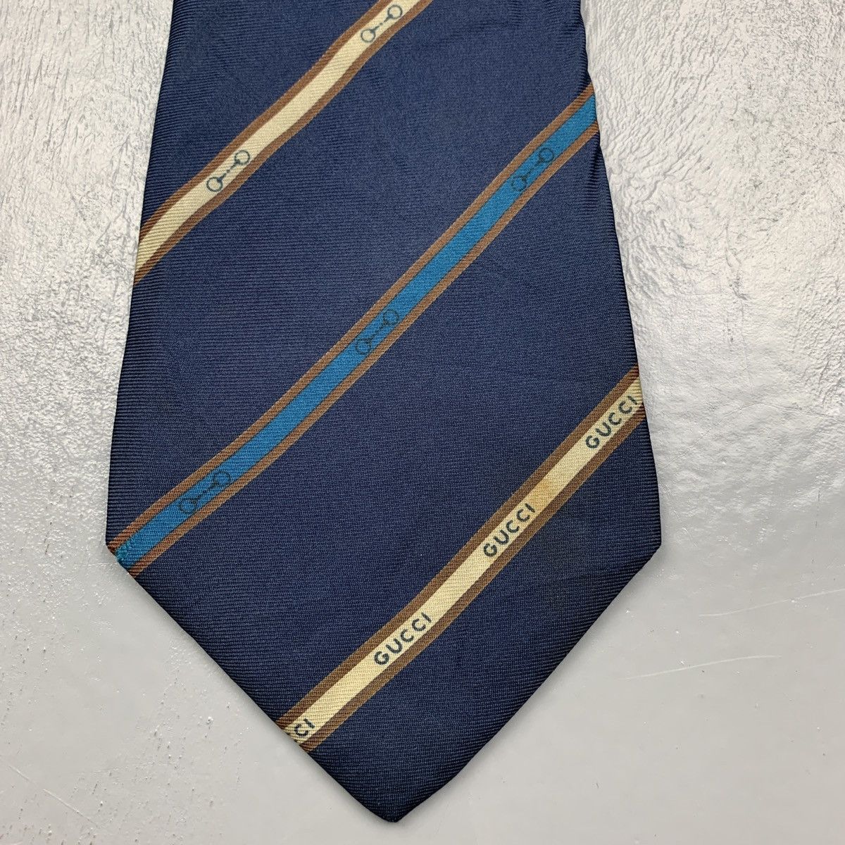 Gucci Gucci Vintage Necktie / Tie Size ONE SIZE - 3 Thumbnail