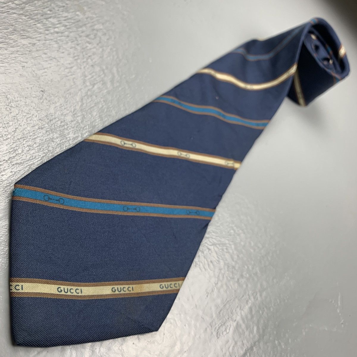 Gucci Gucci Vintage Necktie / Tie Size ONE SIZE - 2 Thumbnail