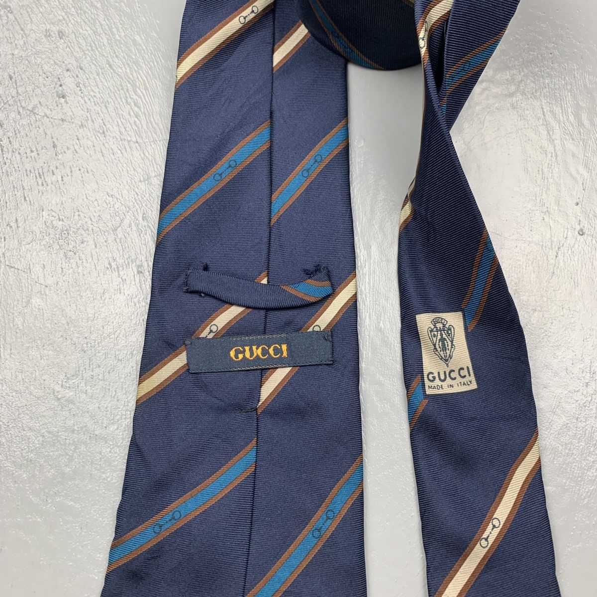 Gucci Gucci Vintage Necktie / Tie Size ONE SIZE - 7 Thumbnail