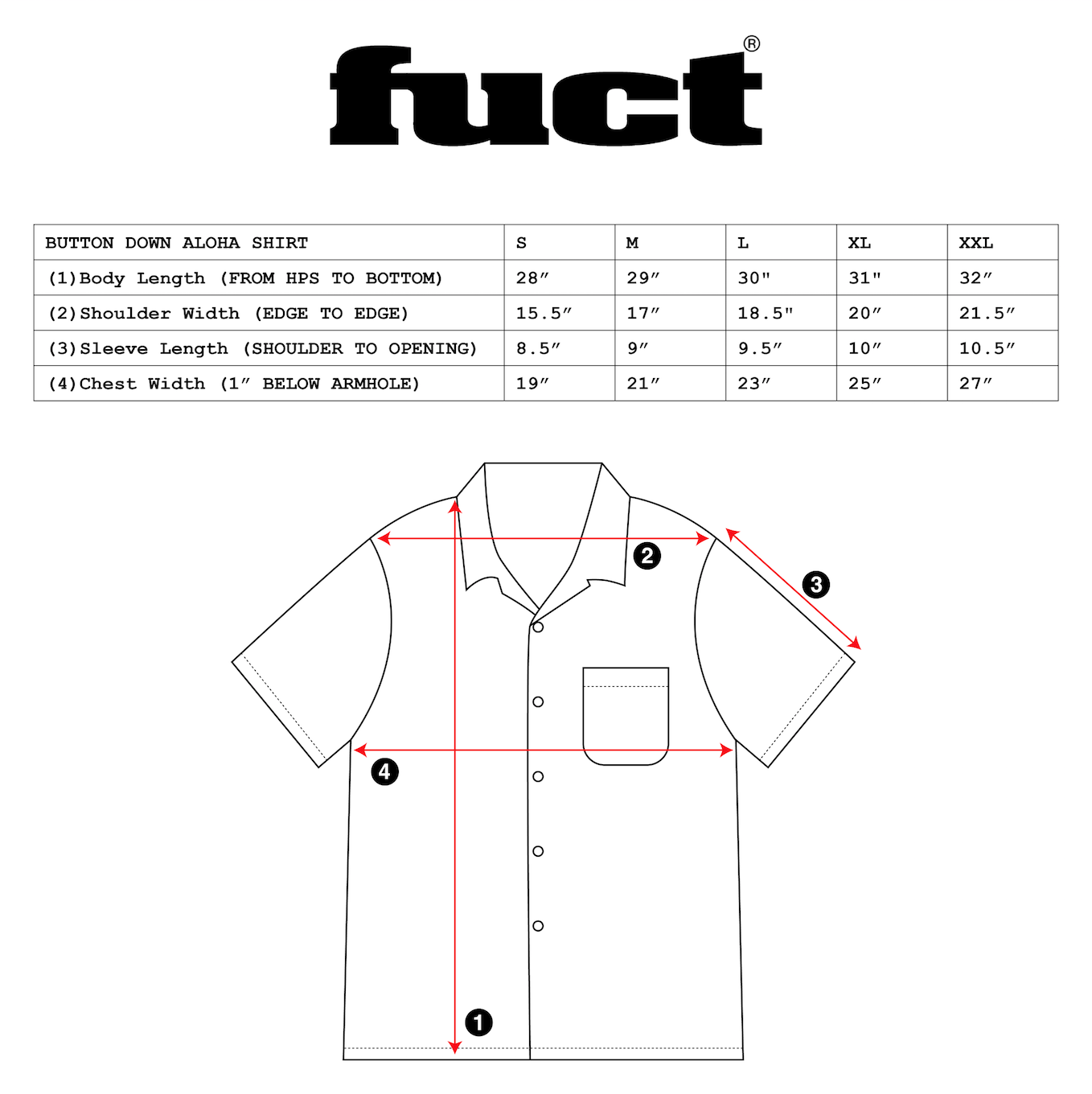 FUCT FUCT BEAUTY & VIOLENCE S/S II ALOHA BUTTON UP BLACK XL Size US XL / EU 56 / 4 - 6 Thumbnail