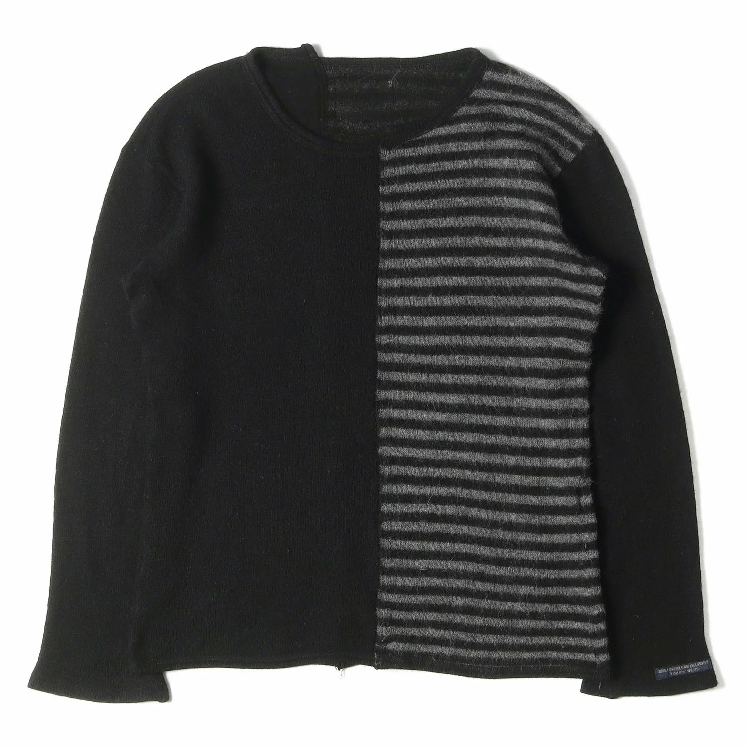 Yohji Yamamoto Regulation 18AW Angola Wool Knit Sweater