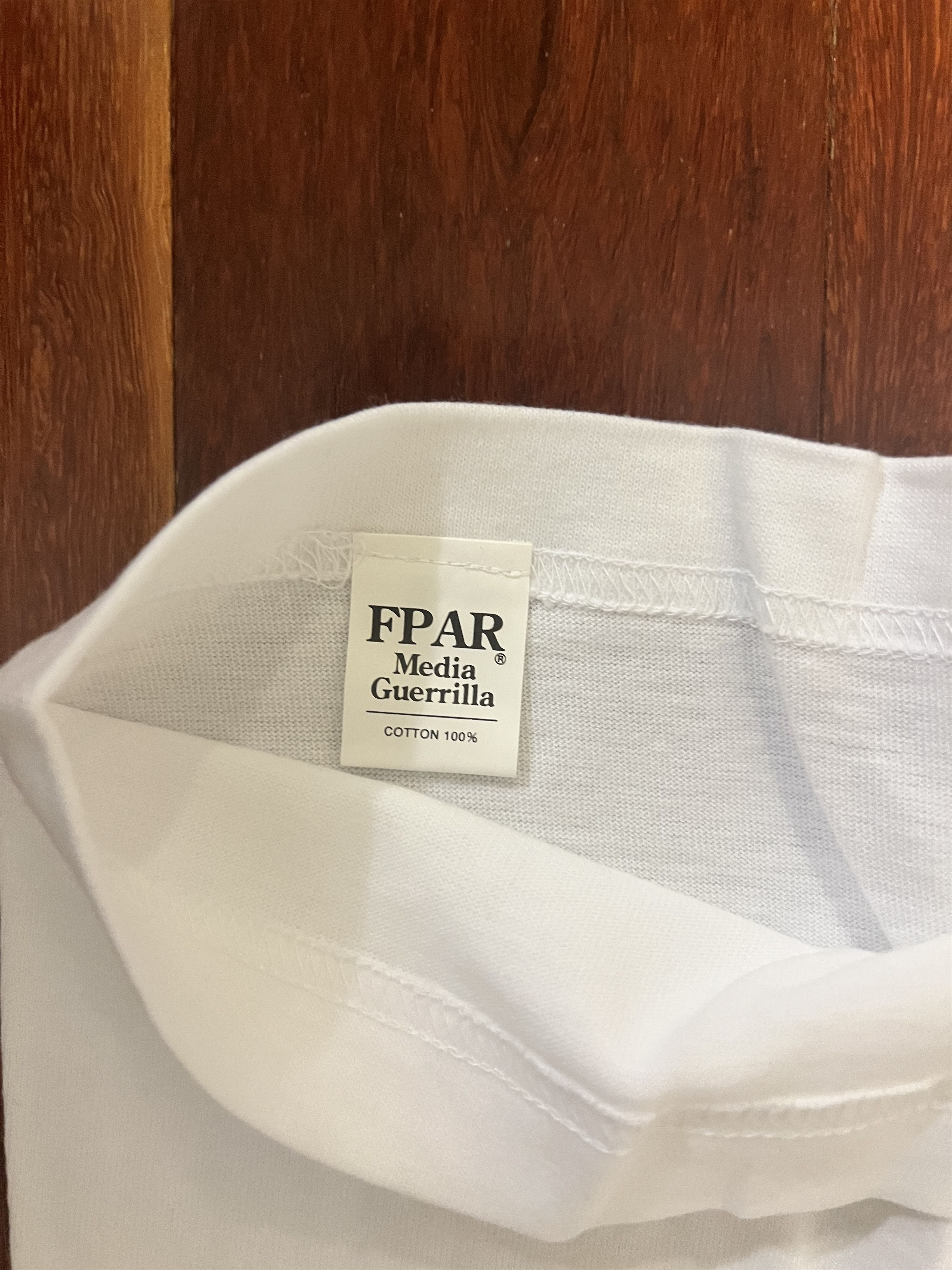 FPAR 💚 2010 FPAR Atelier Tokyo Popup Exclusive Tee White NEW Size US L / EU 52-54 / 3 - 8 Thumbnail
