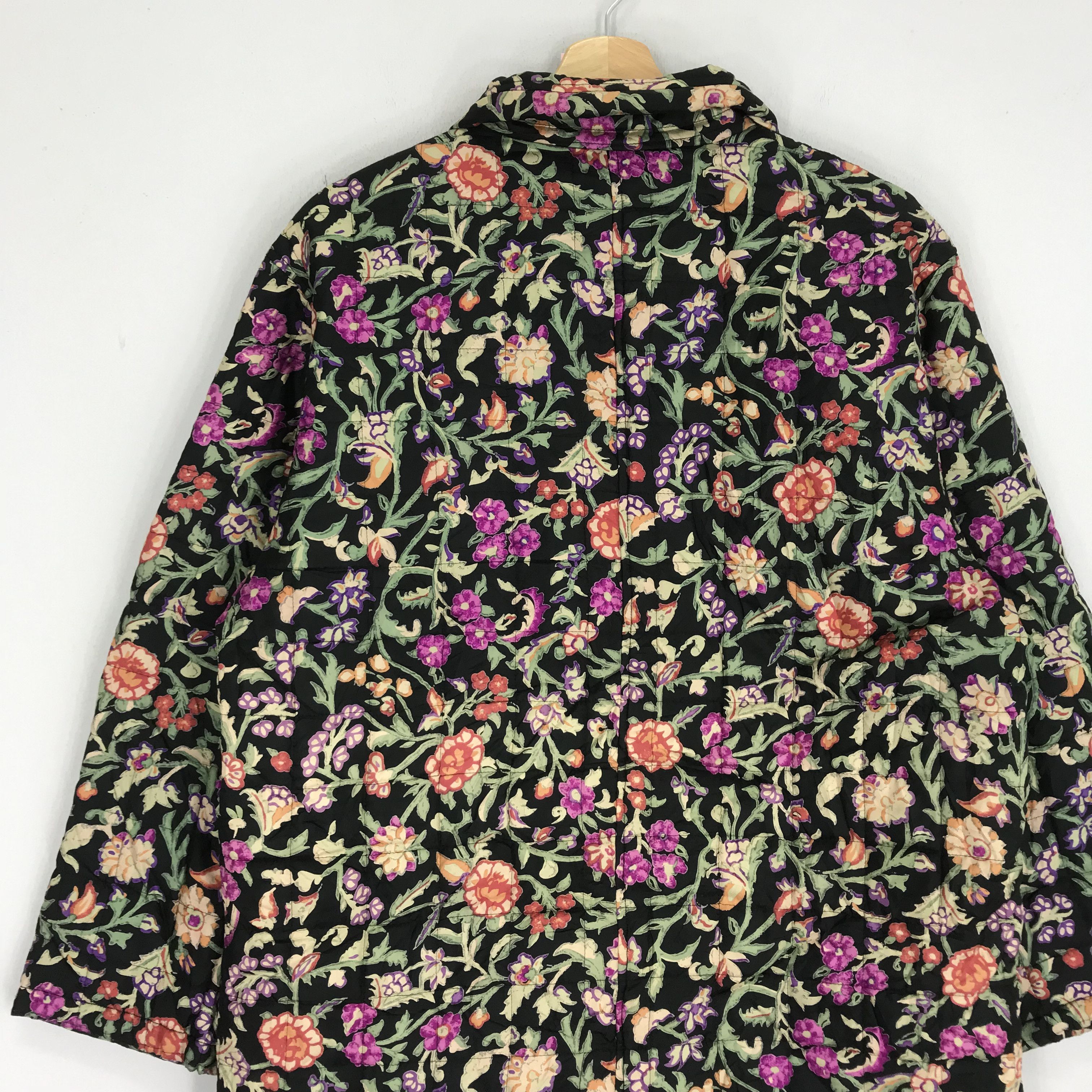 Arts & Science Vintage Pop Art Pattern Flowers Colourful Hippies Jacket Size US L / EU 52-54 / 3 - 7 Thumbnail