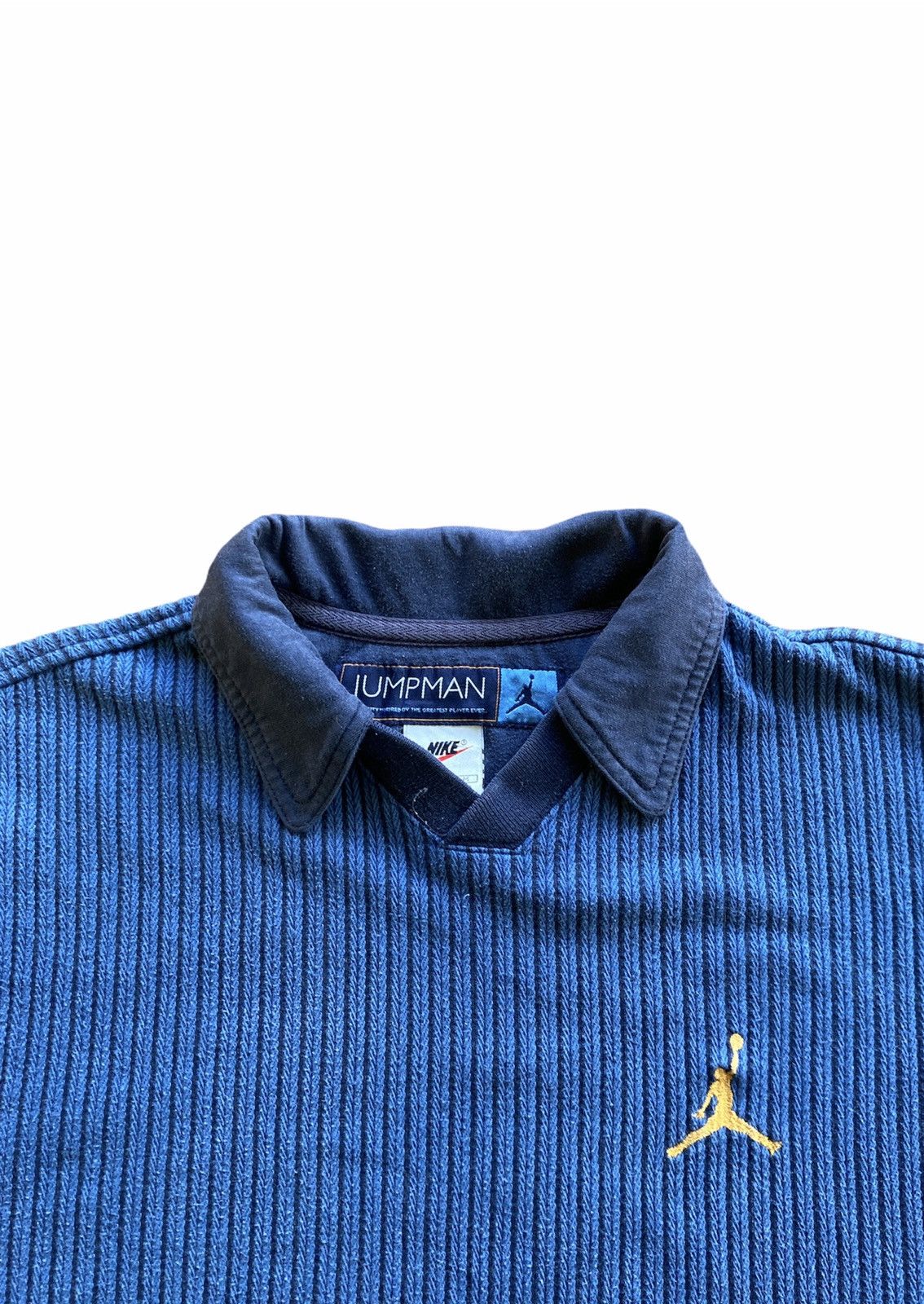 Jordan Brand VINTAGE NIKE JUMPMAN COLLAR SHIRT Size US M / EU 48-50 / 2 - 3 Thumbnail