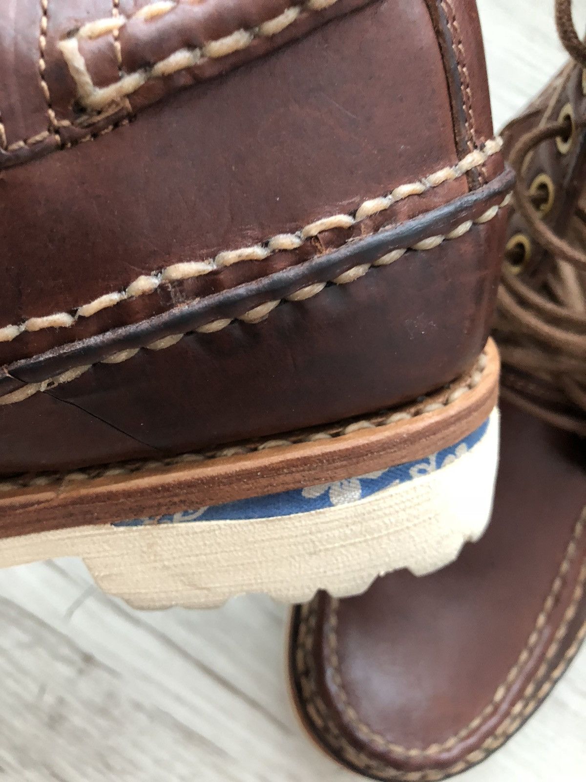 Visvim GRIZZLY BOOTS FOLK - DK BROWN *FIL SPOT ITEM | Grailed Visvim GRIZZLY BOOTS FOLK - DK BROWN *FIL SPOT ITEM | Grailed