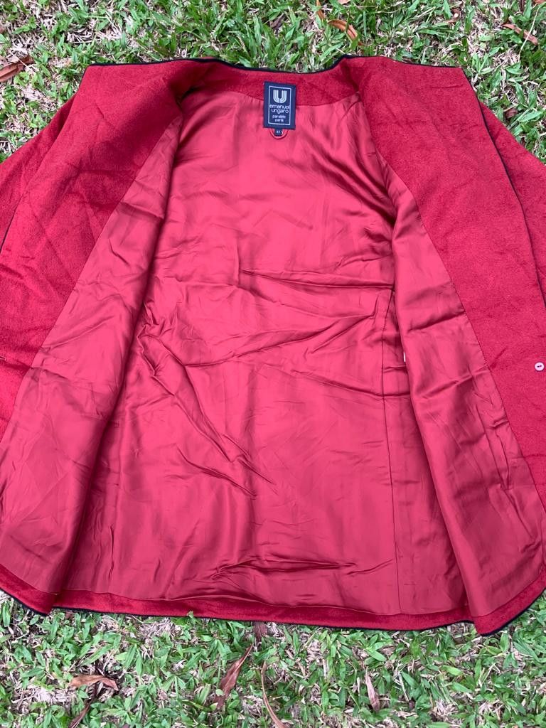 Designer × Emanuel Ungaro × Vintage 🔥Emanuel Ungaro Long coat women Size ONE SIZE - 8 Thumbnail