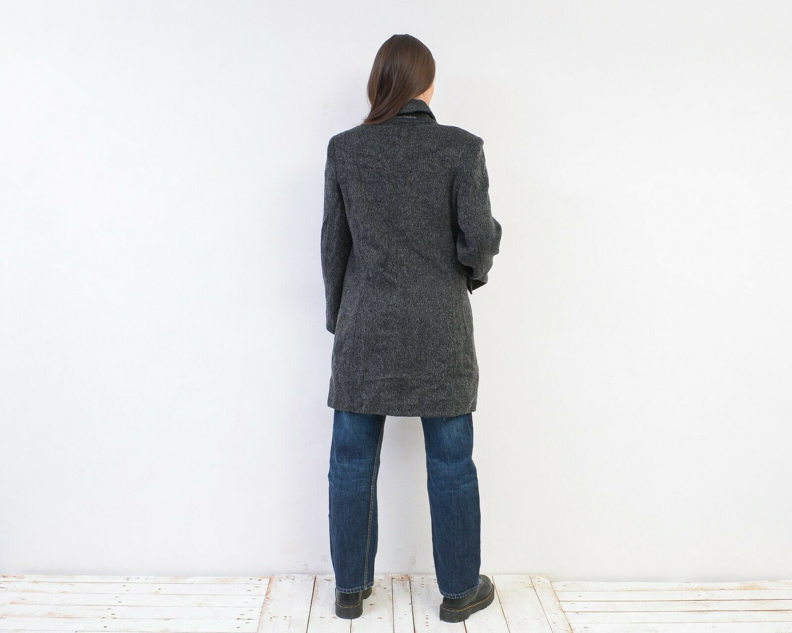 Burberry × Vintage Thomas Burberry Mohair Overcoat Coat Warm Jacket Buttons Size M / US 6-8 / IT 42-44 - 4 Thumbnail