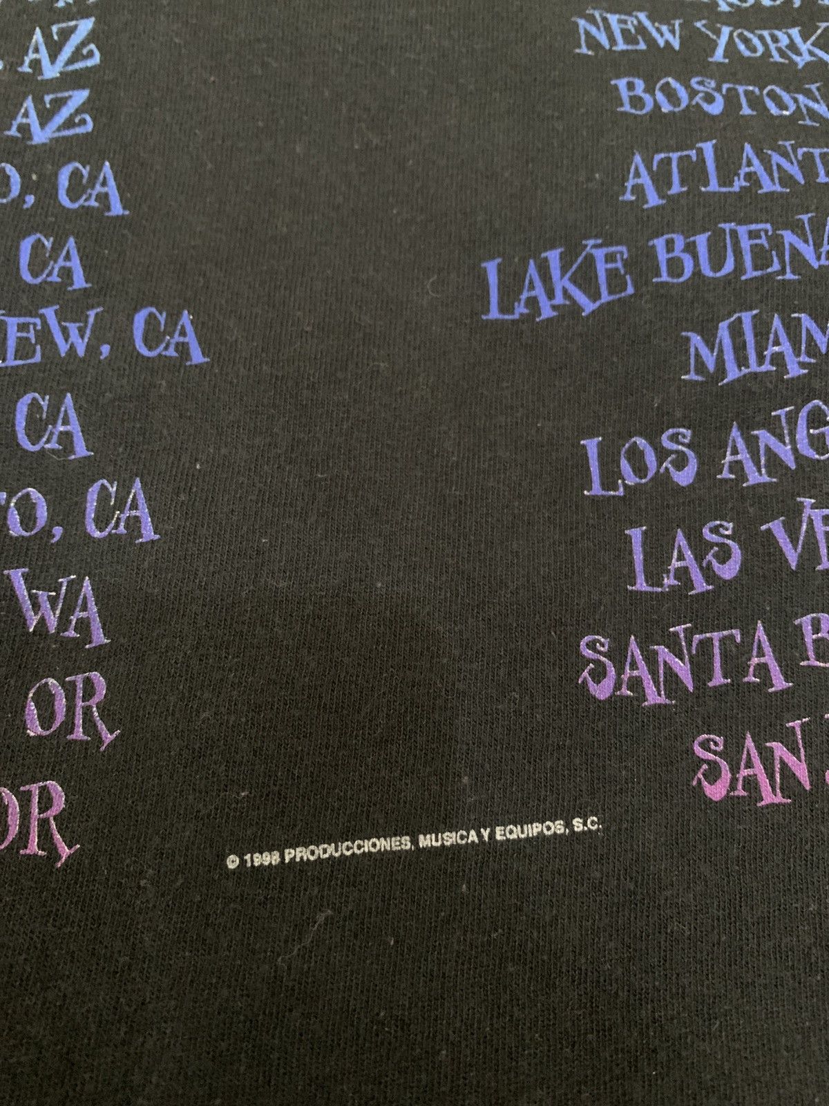 Band Tees × Vintage Vintage mana band tour 1998 tee Size US L / EU 52-54 / 3 - 7 Thumbnail