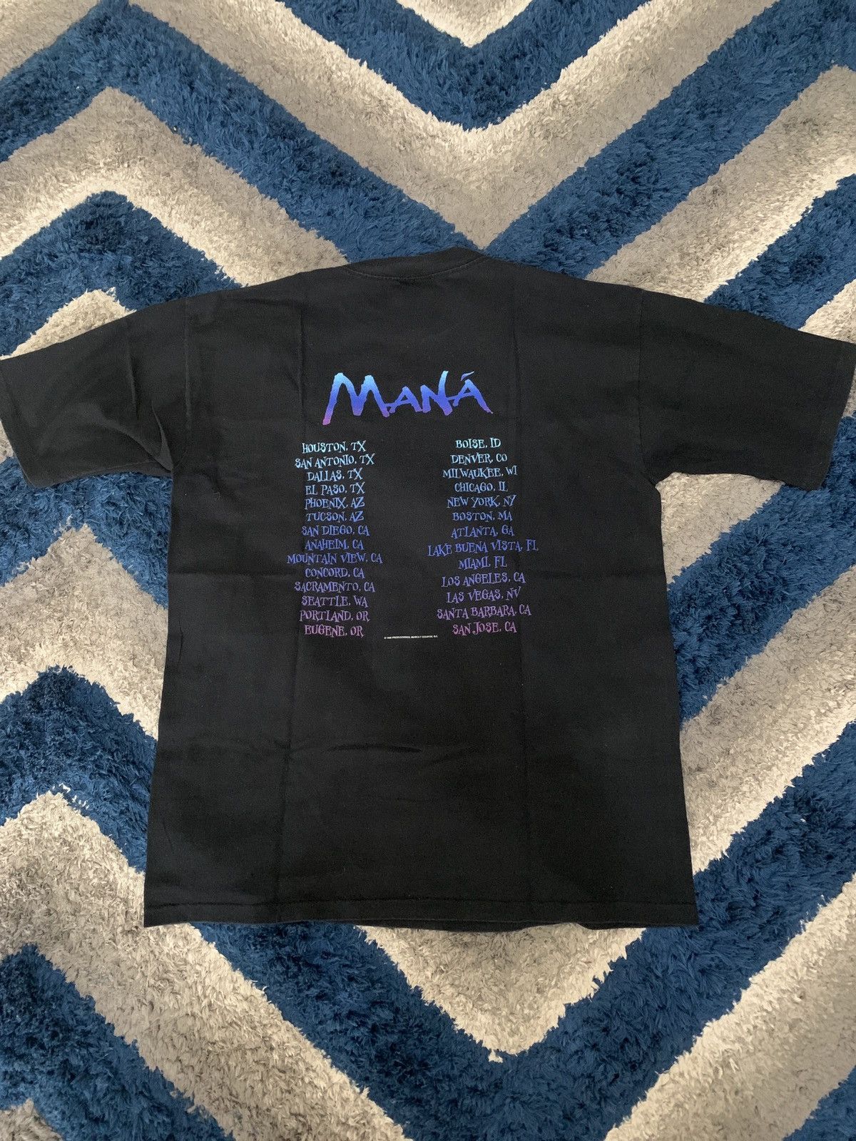 Band Tees × Vintage Vintage mana band tour 1998 tee Size US L / EU 52-54 / 3 - 5 Thumbnail