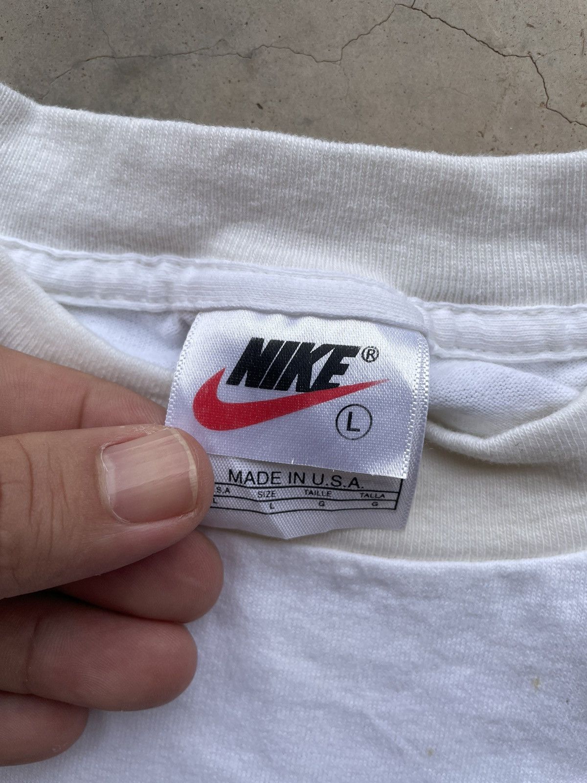 Nike × Vintage VINTAGE NIKE USA TEE Size US L / EU 52-54 / 3 - 3 Thumbnail