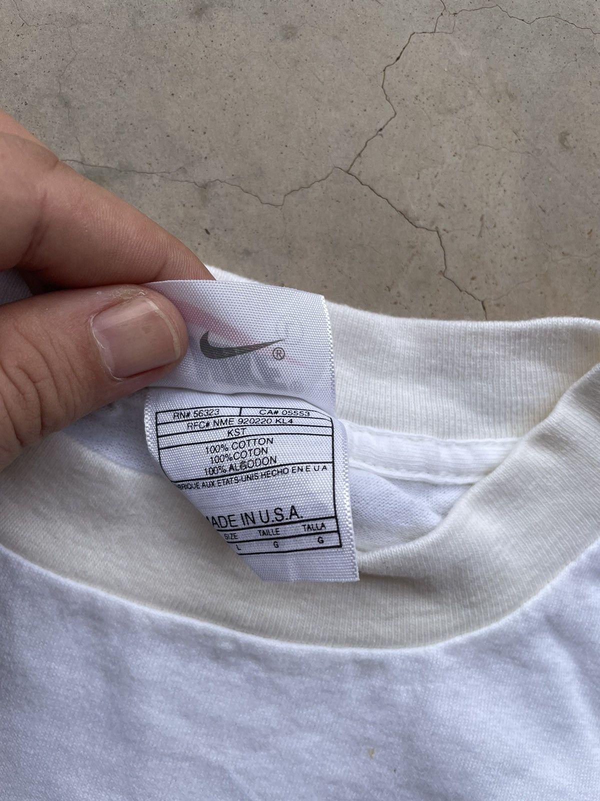 Nike × Vintage VINTAGE NIKE USA TEE Size US L / EU 52-54 / 3 - 4 Thumbnail