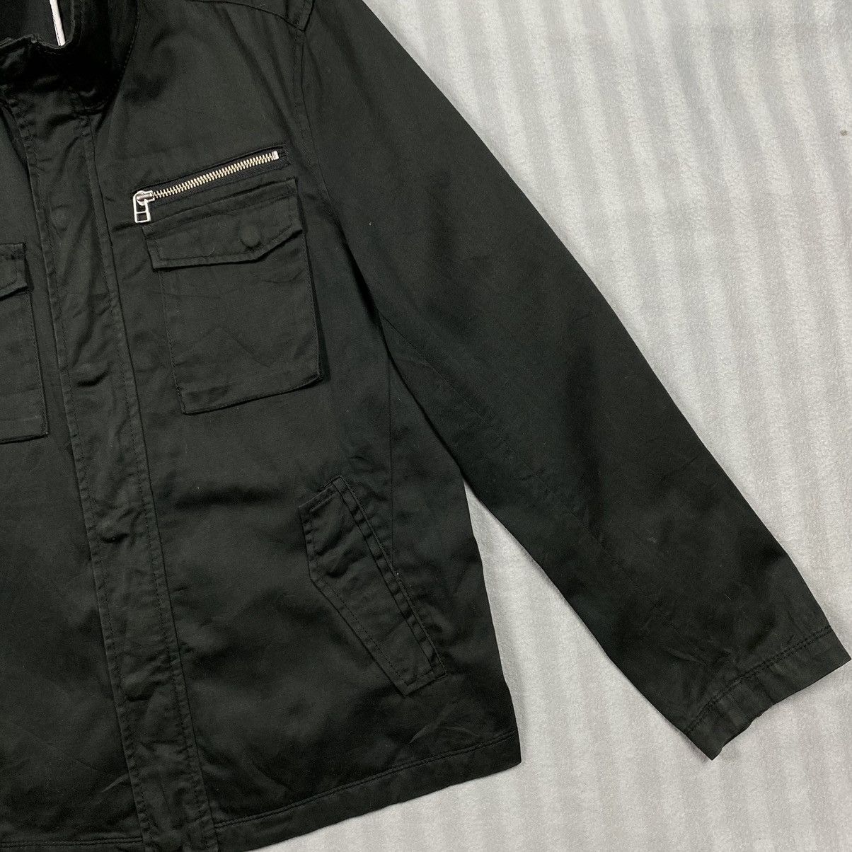 Kansai Yamamoto Kansai Yamamoto Army Style Zip Up Jacket Size US M / EU 48-50 / 2 - 2 Thumbnail