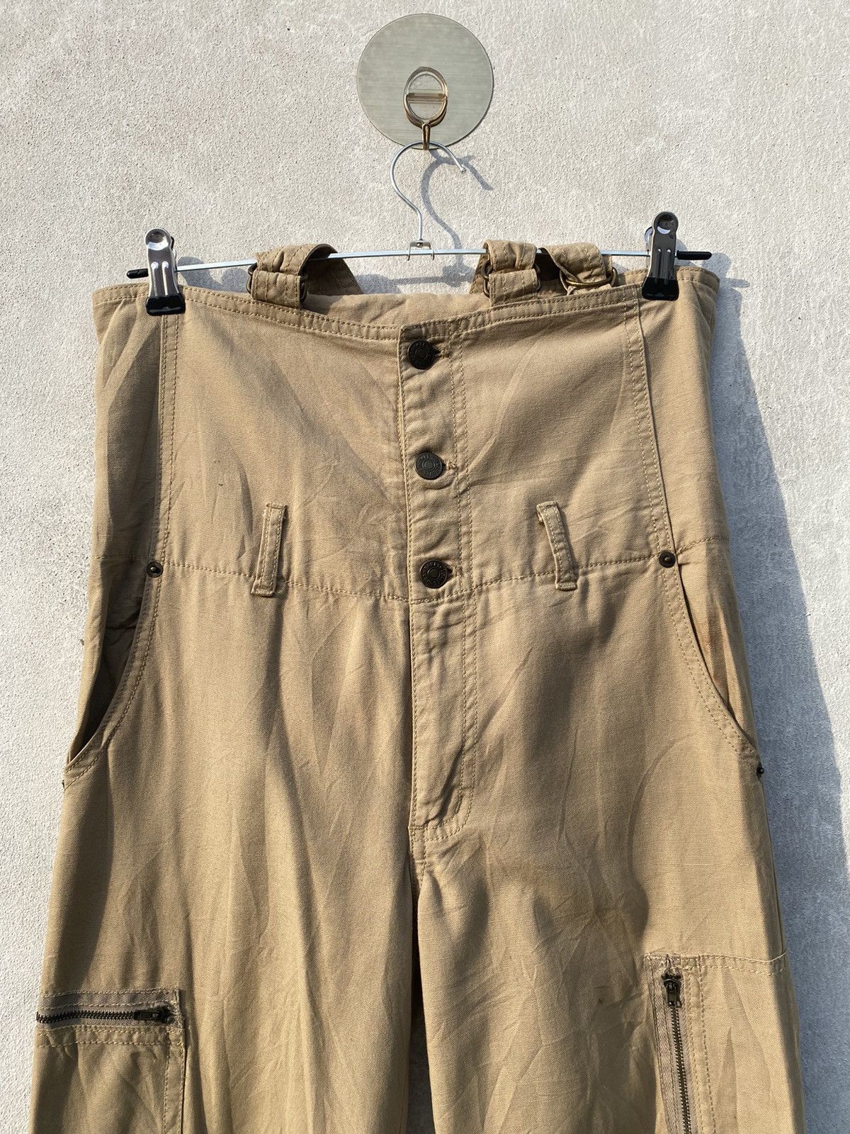 Japanese Brand Overall Multipocket Cargo By Jessie Size 31" - 8 Thumbnail
