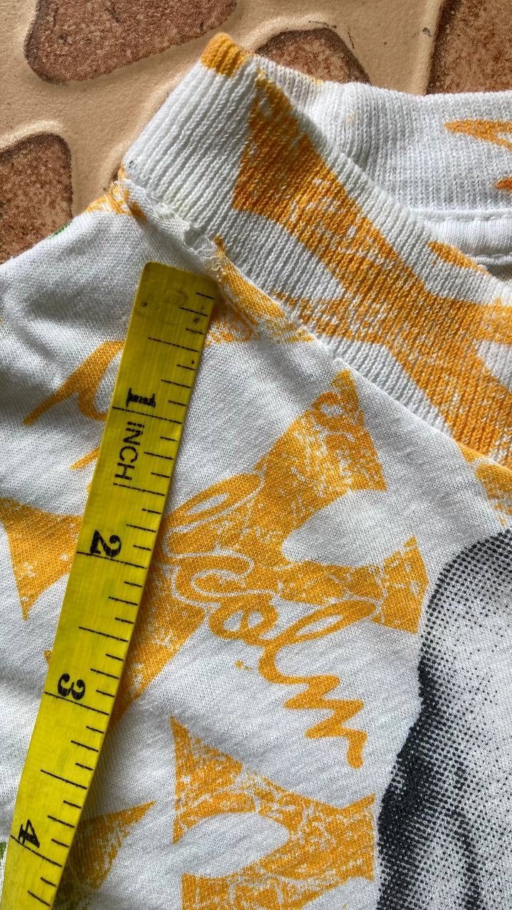 Band Tees × Vintage Vintage 90s Malcom X Overprint Tee Size US XL / EU 56 / 4 - 10 Thumbnail
