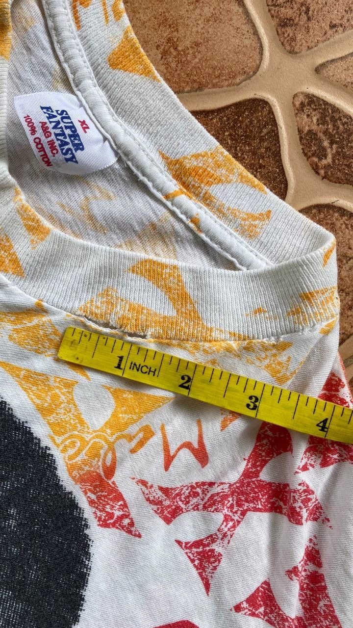 Band Tees × Vintage Vintage 90s Malcom X Overprint Tee Size US XL / EU 56 / 4 - 9 Thumbnail